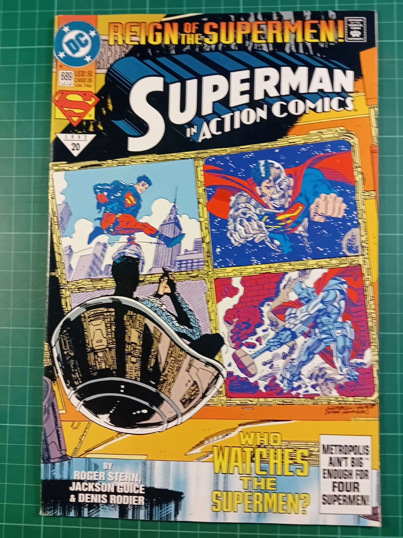 Superman in Action comics #689