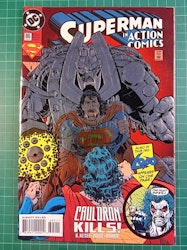 Superman in Action comics #695