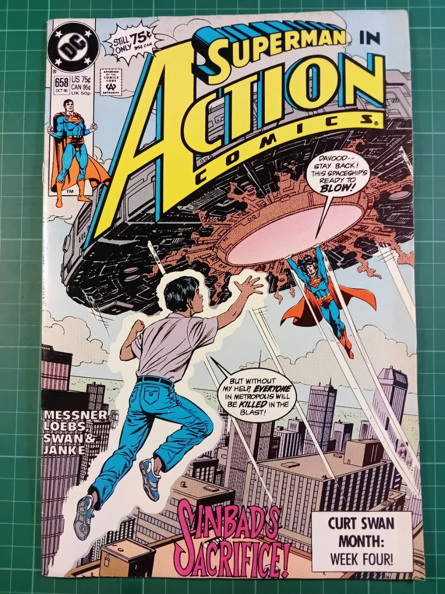 Superman in Action comics #658