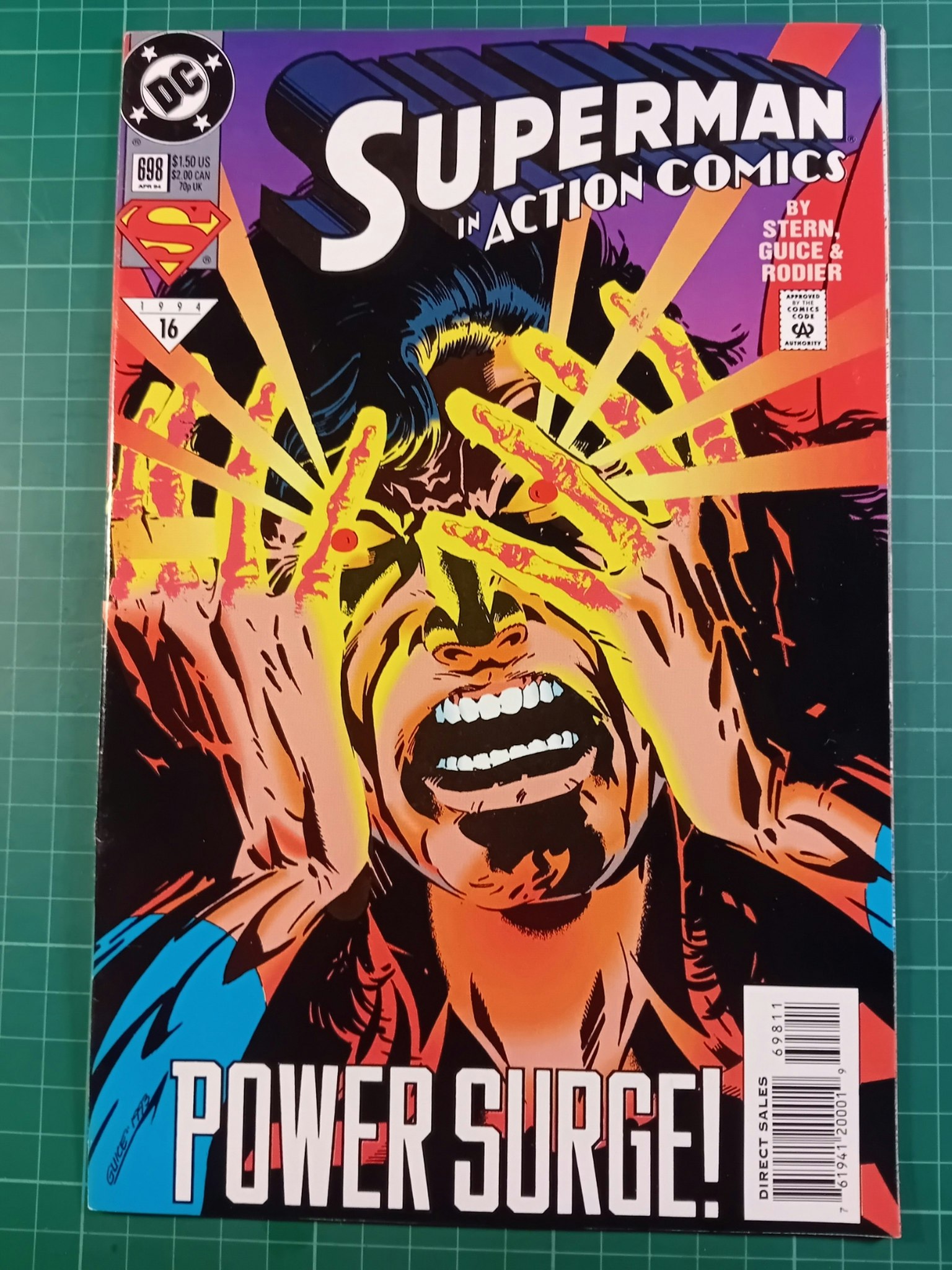 Superman in Action comics #698