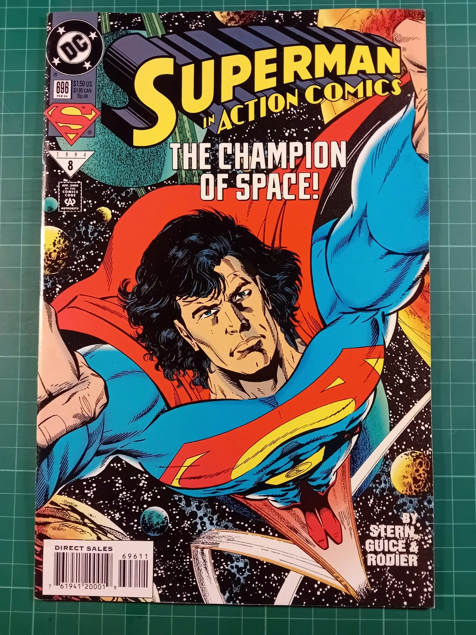 Superman in Action comics #696