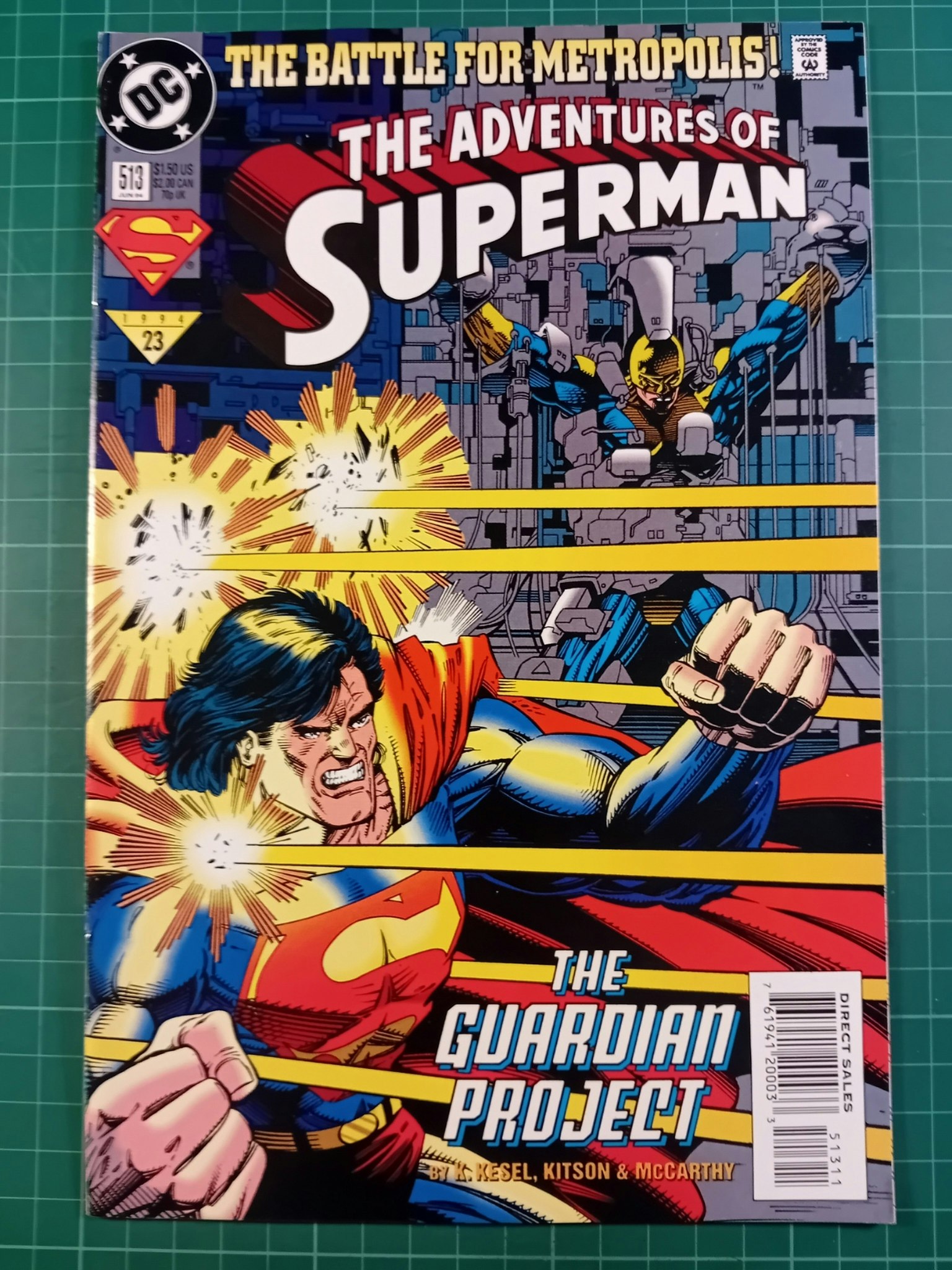 The adventures of Superman #513