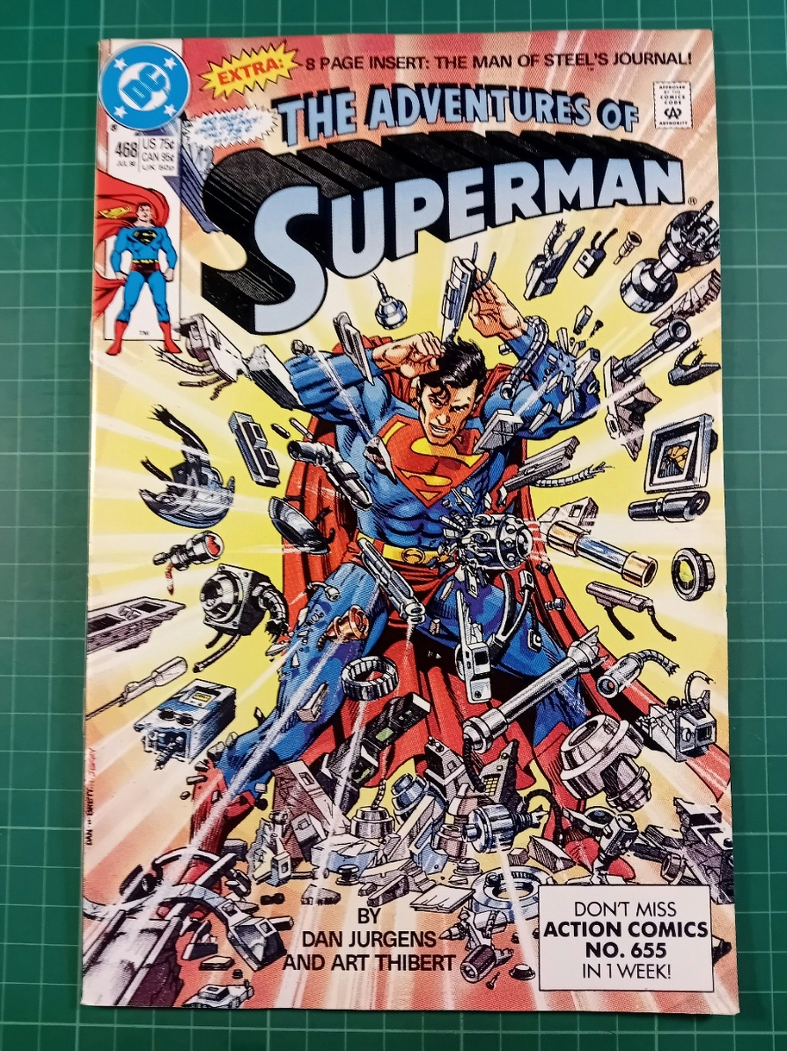 The adventures of Superman #468