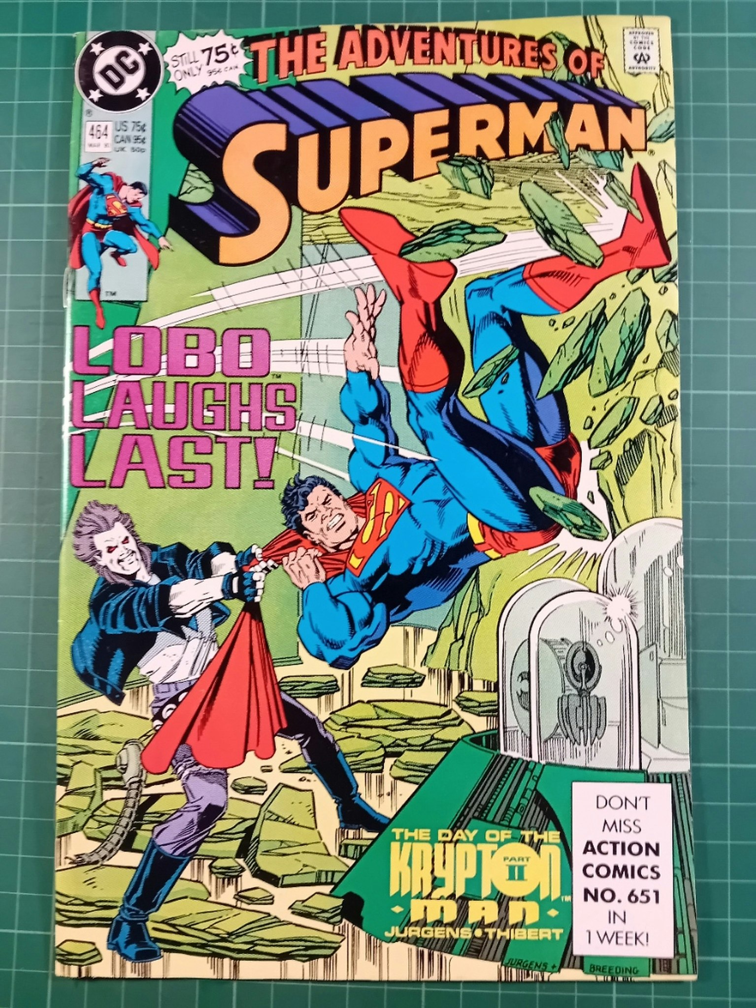 The adventures of Superman #464
