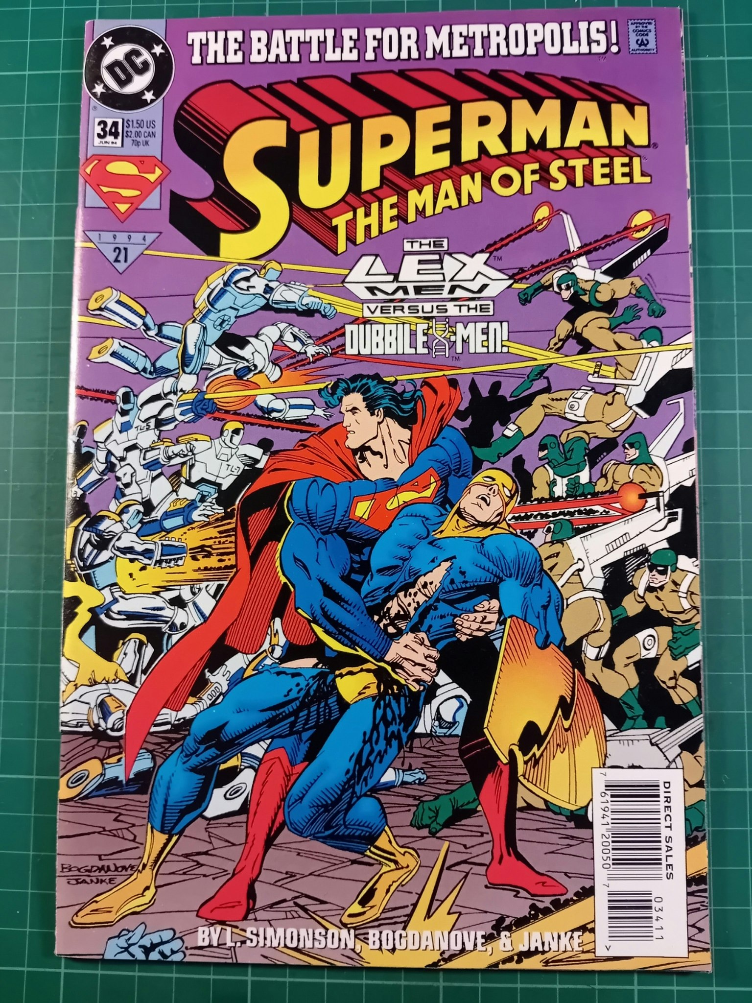 Superman the man of steel #34