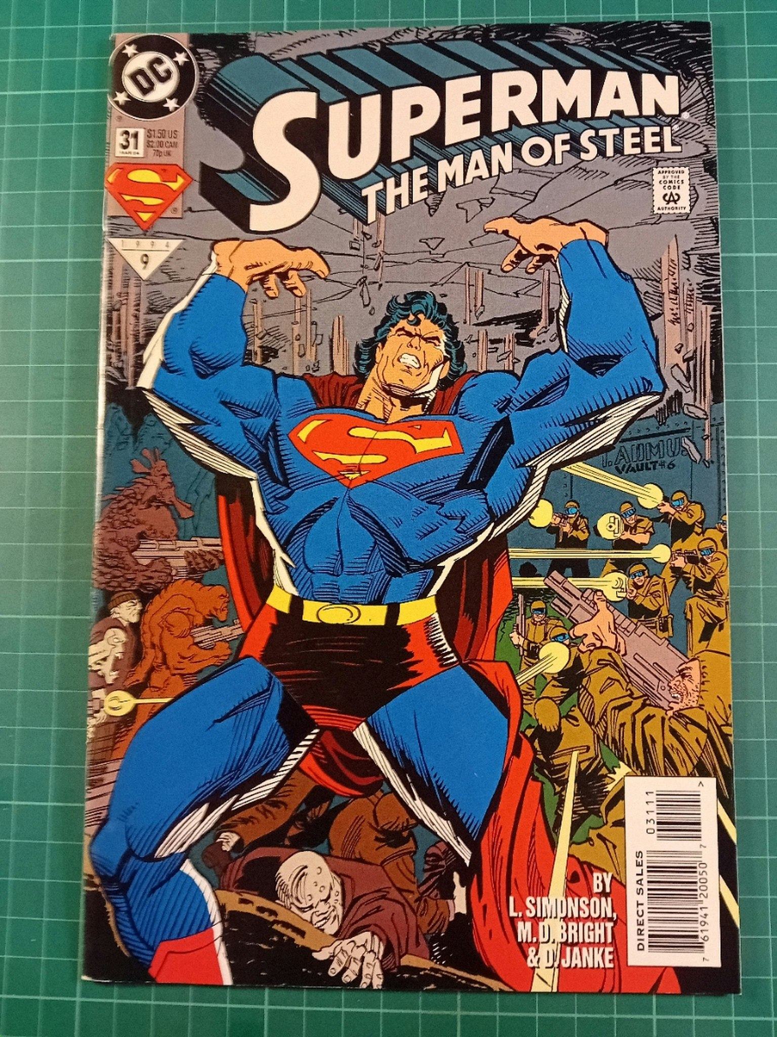 Superman the man of steel #31