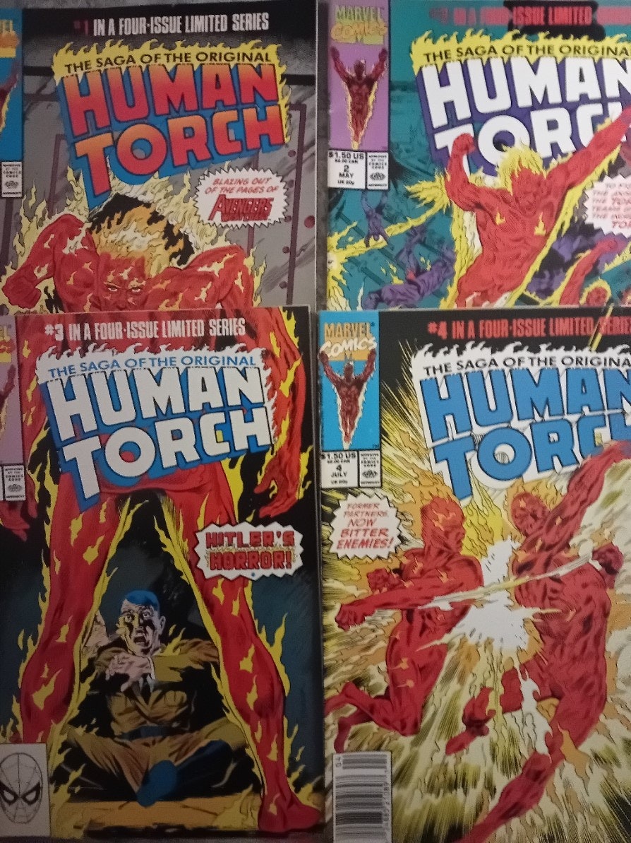 The saga of the original human torsch komplett serie #1 - 4