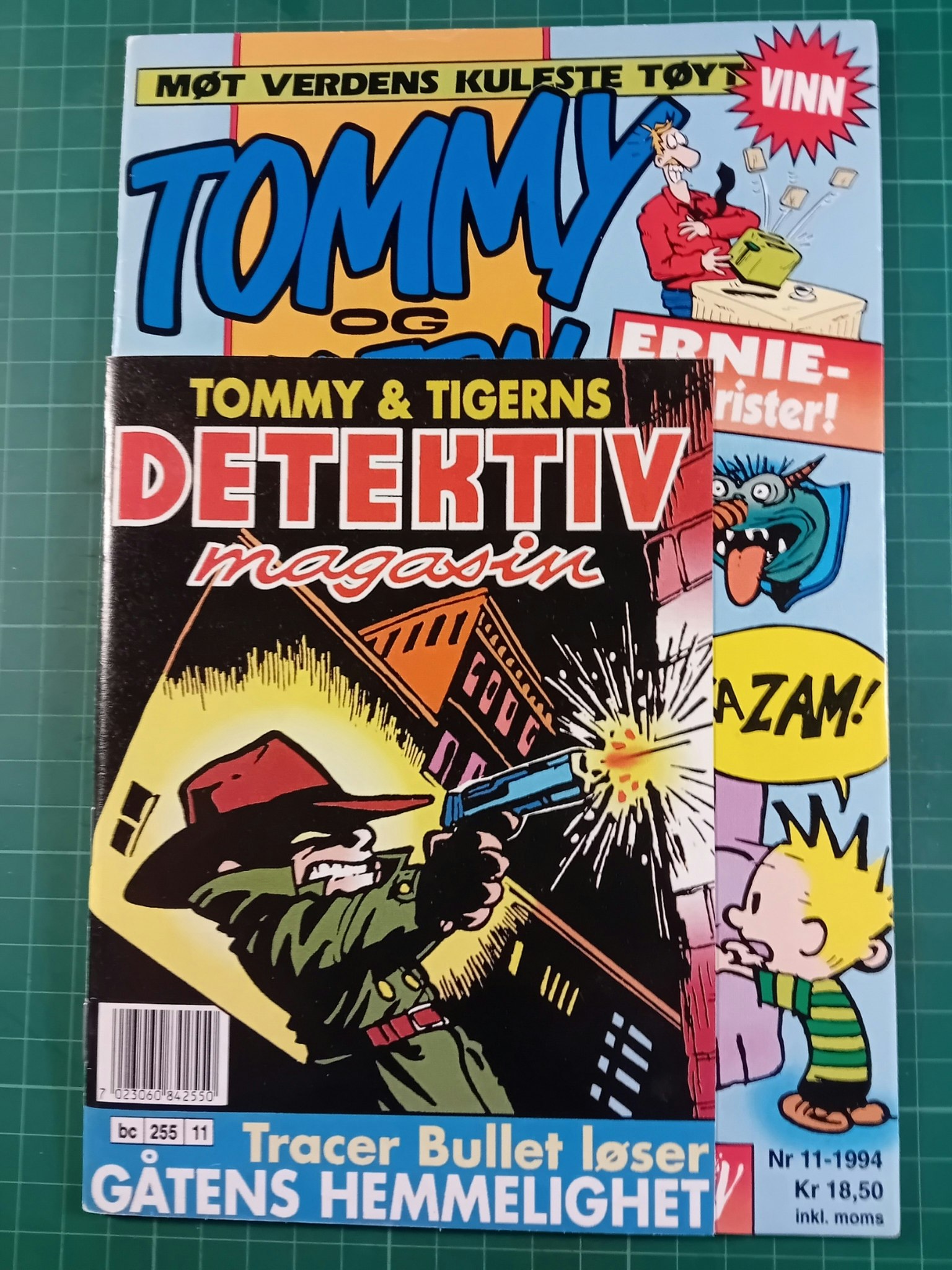 Tommy og Tigern 1994 - 11 m/Detektiv magasin bilag