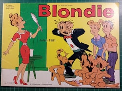 Blondie Julen 1981