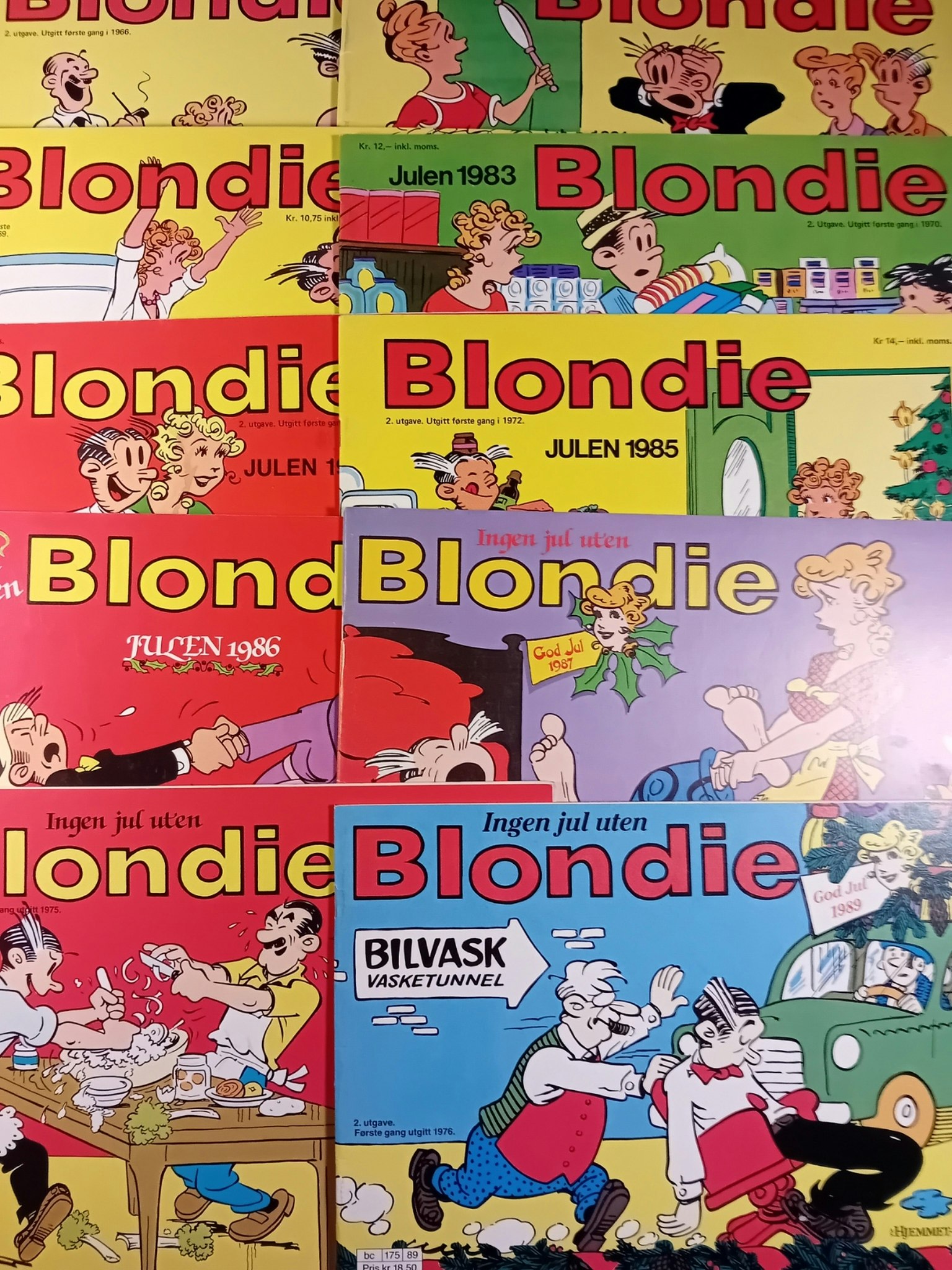 Blondie julen 1980 - 1989 Lesepakke