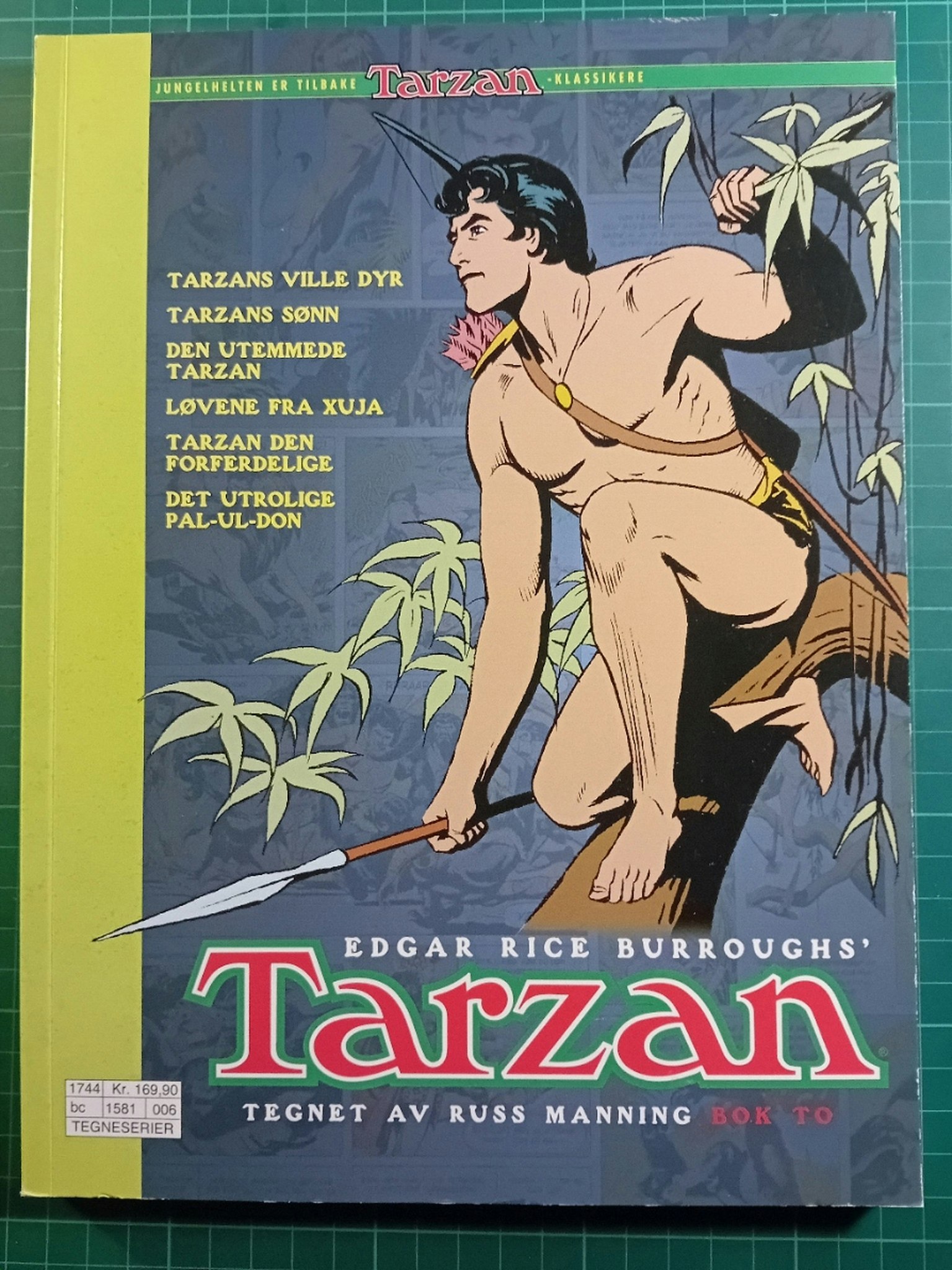 Tarzan Tegnet av Russ Manning bok 2