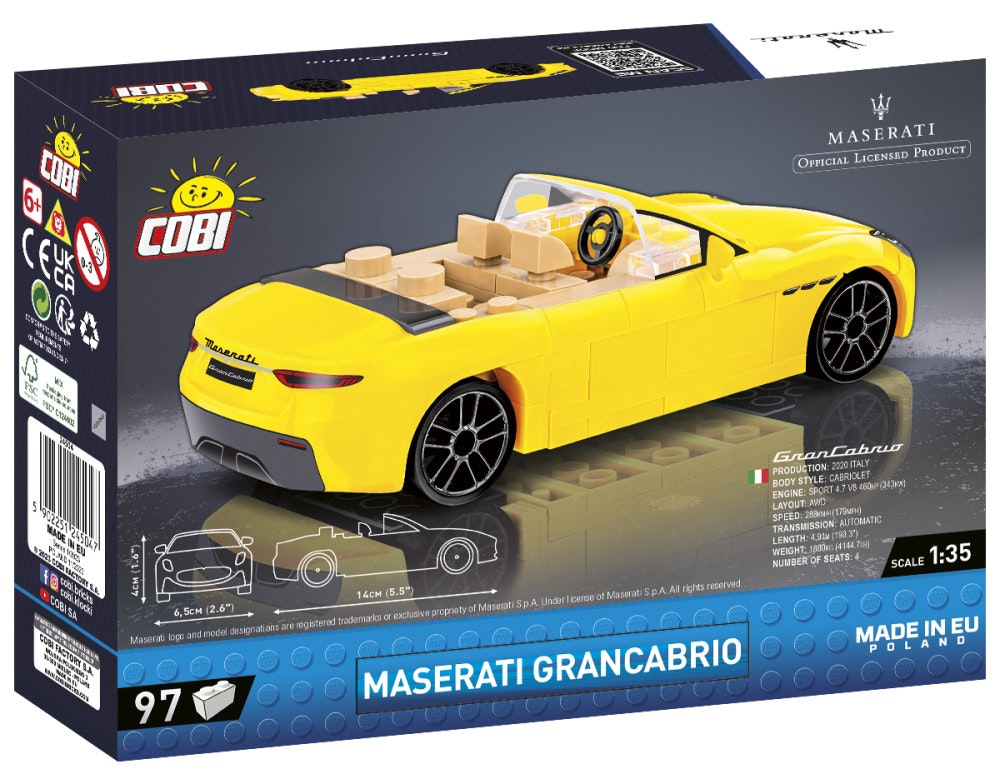 COBI Maserati GranCabrio