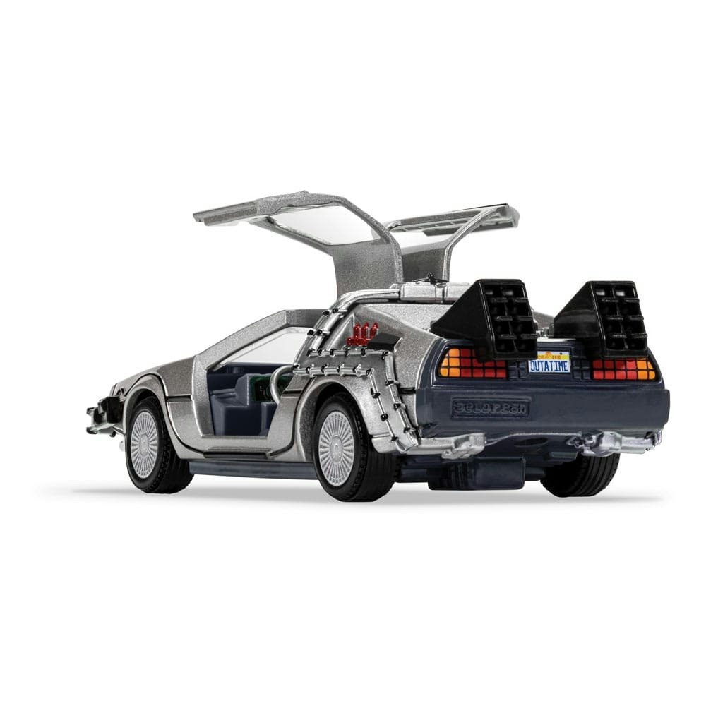 Corgi Back to the future DeLorean og Doc Brown Figur 1:36