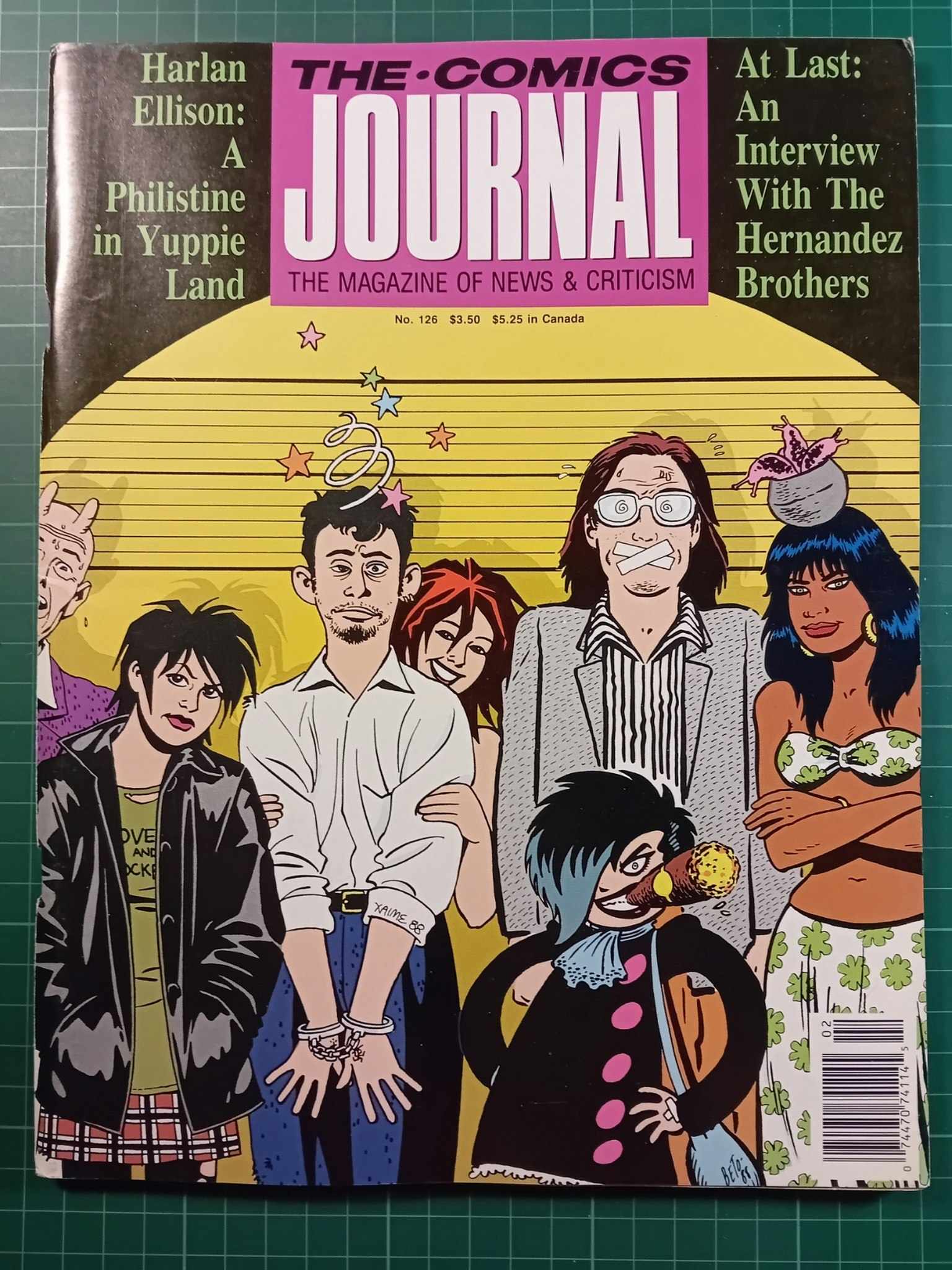 The Comics Journal #126 (USA)