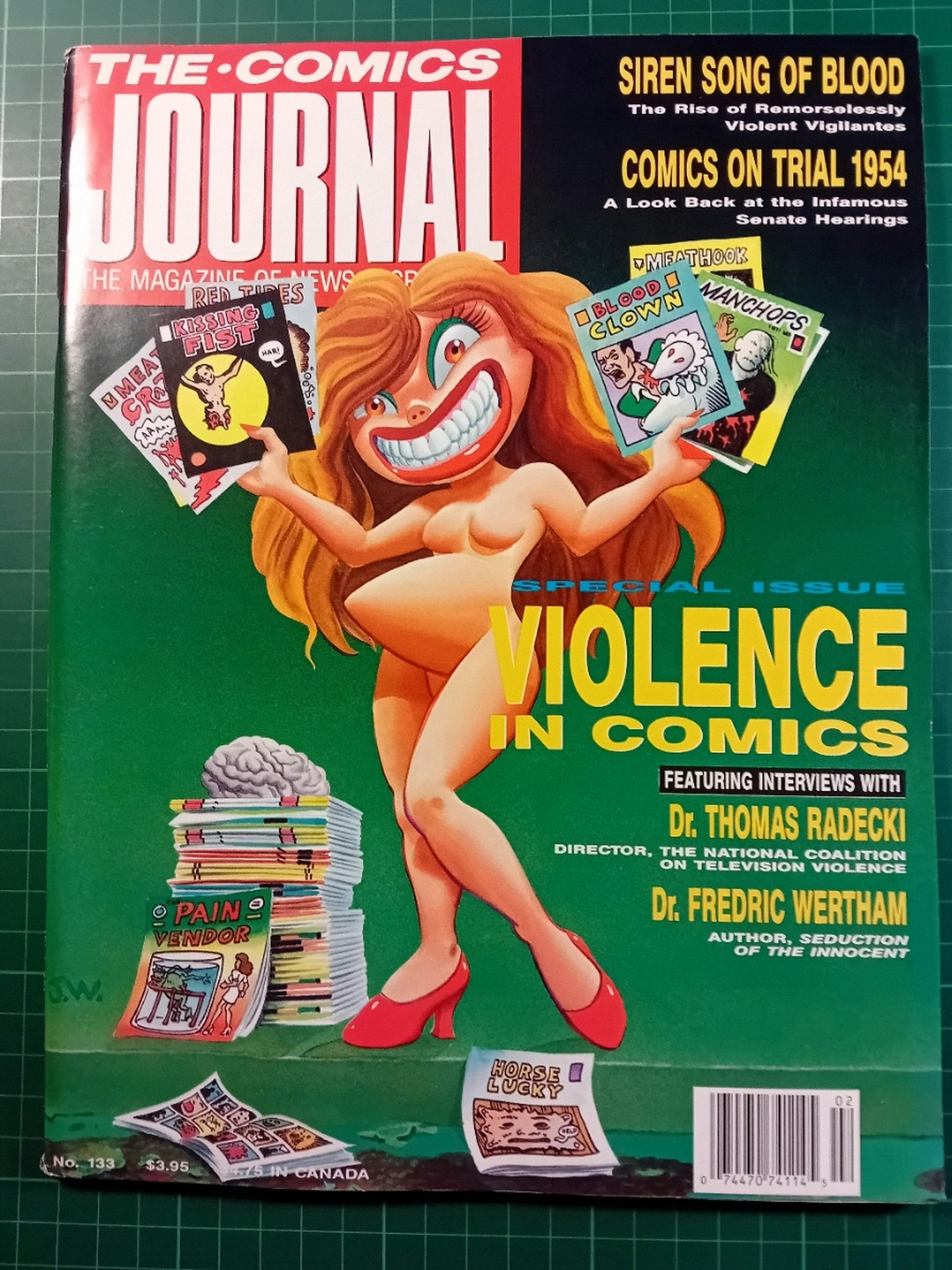 The Comics Journal #133 (USA)