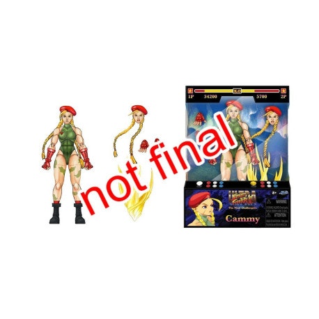 Ultra Street Fighter II: The Final Challengers Action Figure : Cammy (Totalpris 548,-)