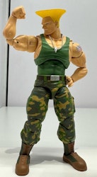 Ultra Street Fighter II: The Final Challengers Action Figure : Guile (Totalpris 548,-)