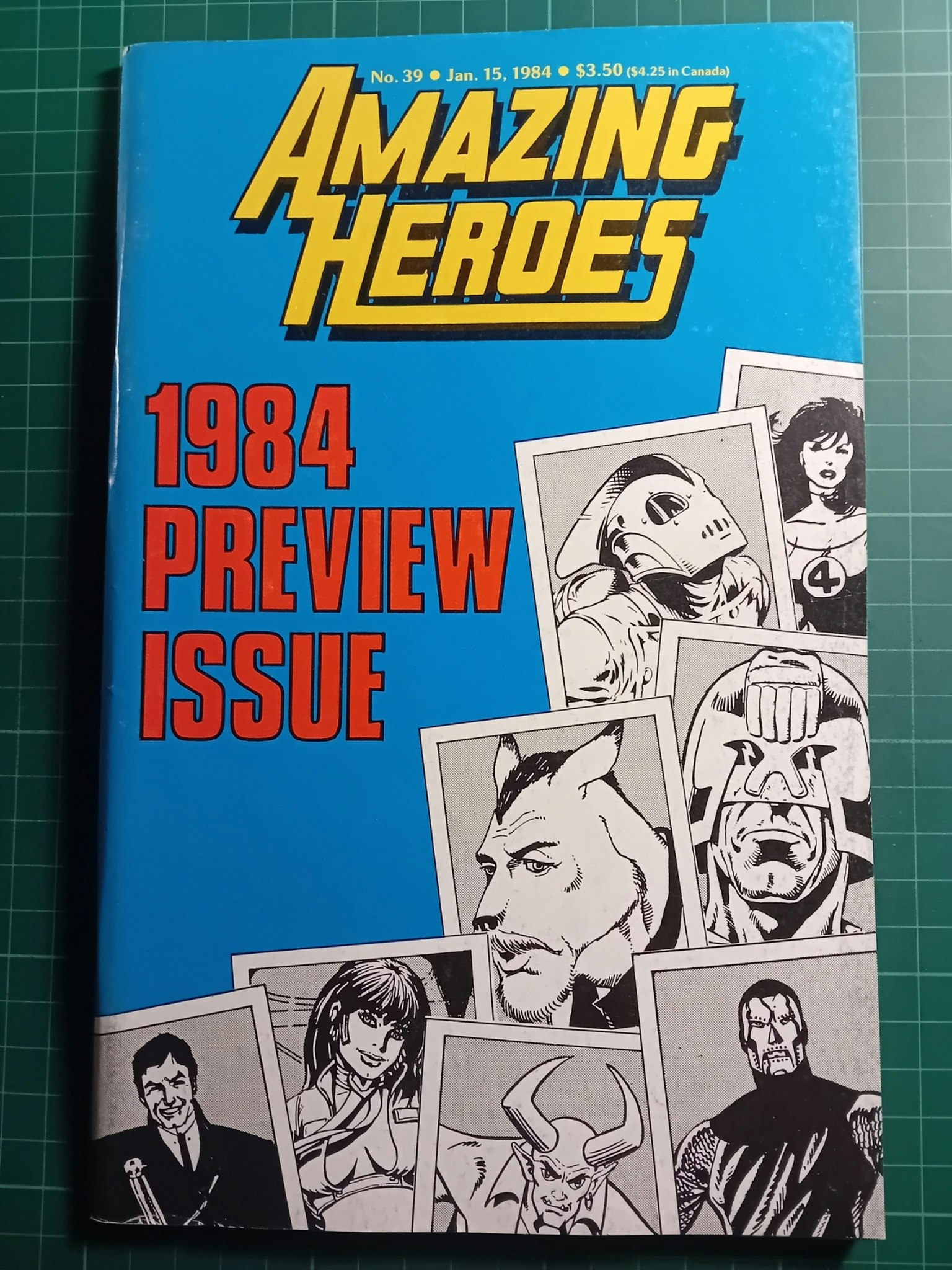 Amazing Heroes #039 1984 Preview issue