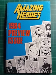 Amazing Heroes #039 1984 Preview issue