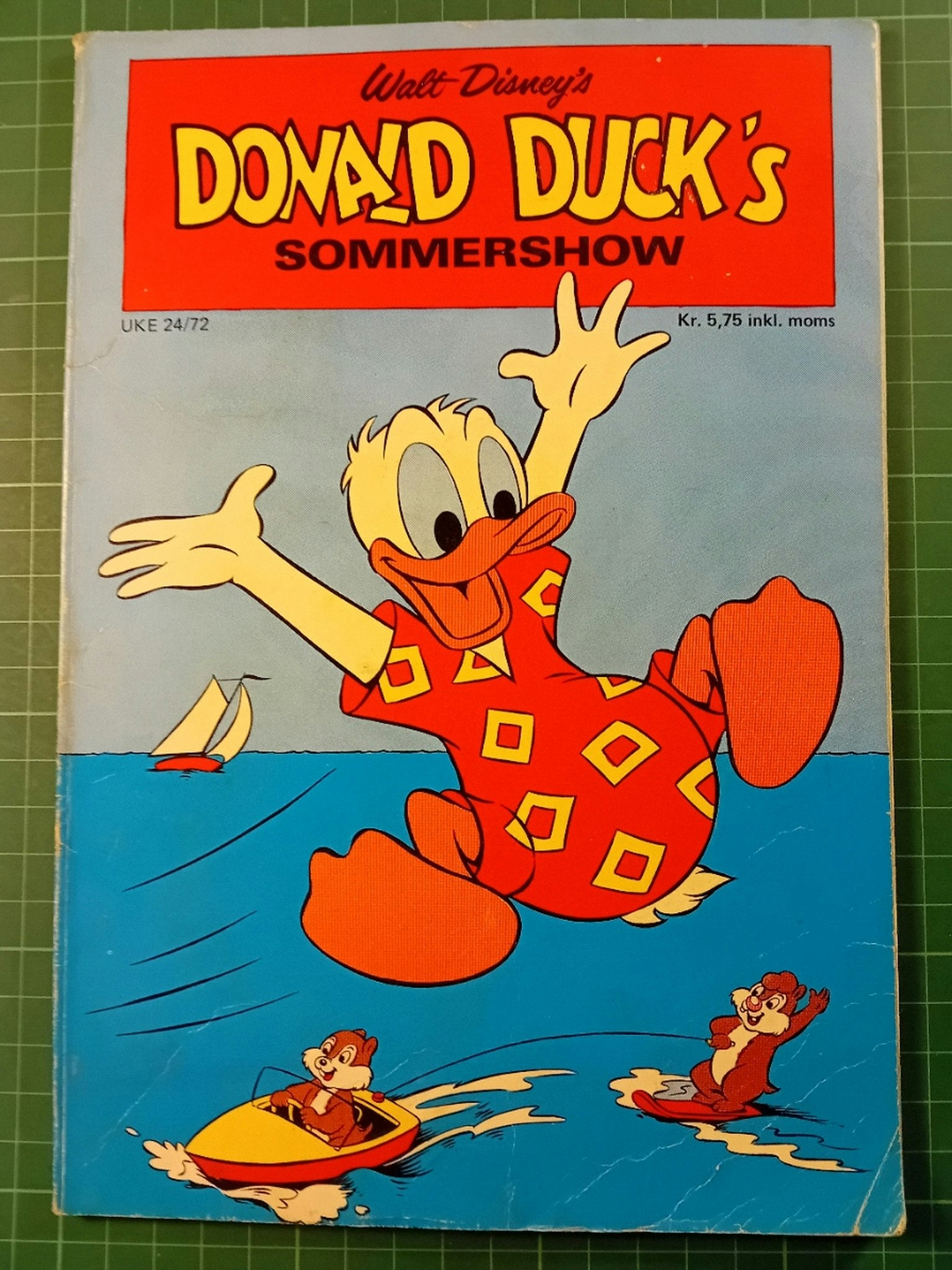 Donald Ducks 1972 Sommer show