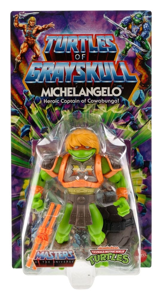 Motu x Tmnt: Turtles of Grayskull : Michelangelo (Totalpris 329,-)