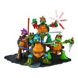 Teenage Mutant Ninja Turtles Action Figures 40th Anniversary komplett (Totalpris 989,-)