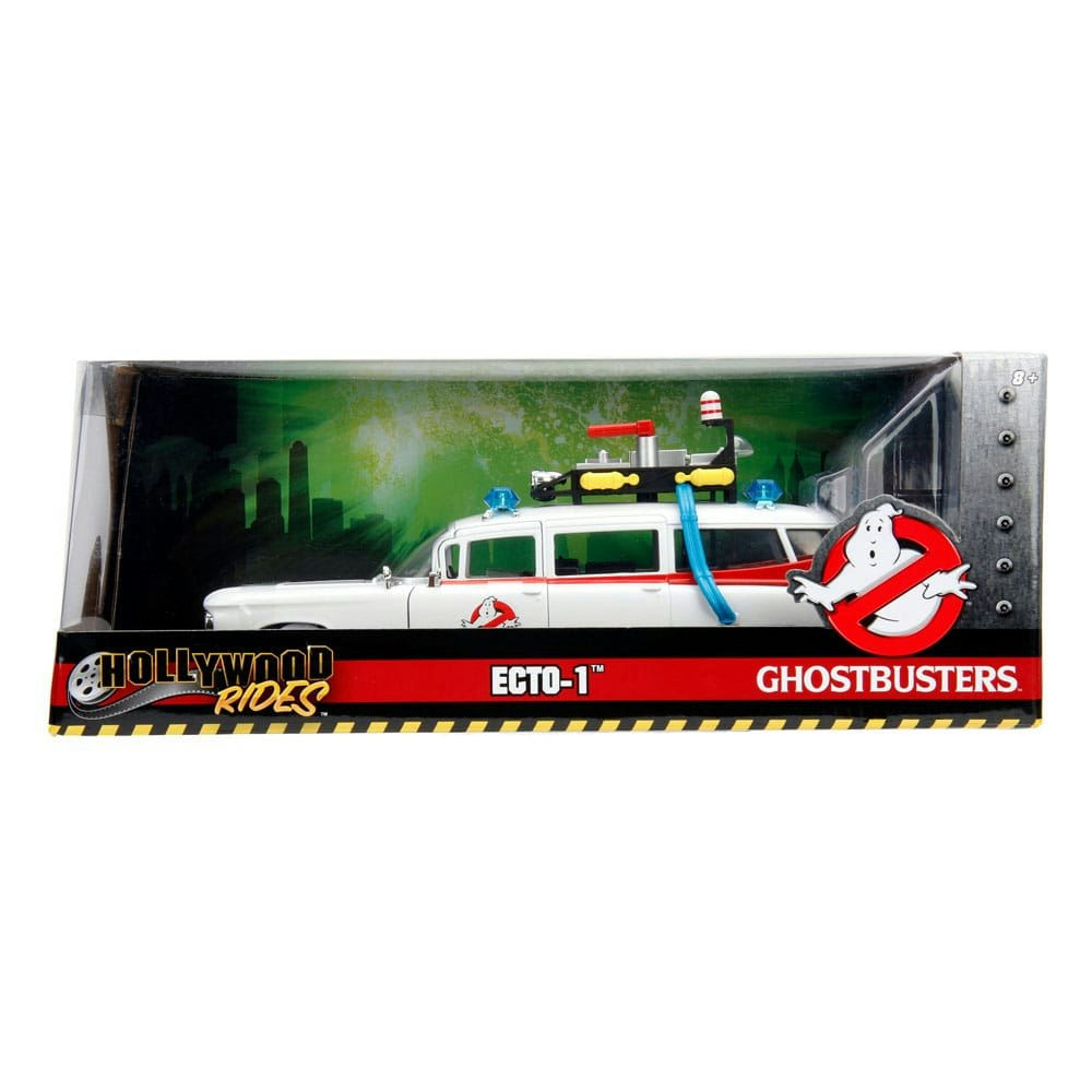 Jada : Ghostbusters Diecast Model 1/24 ECTO-1 (Forhåndsbestilling)
