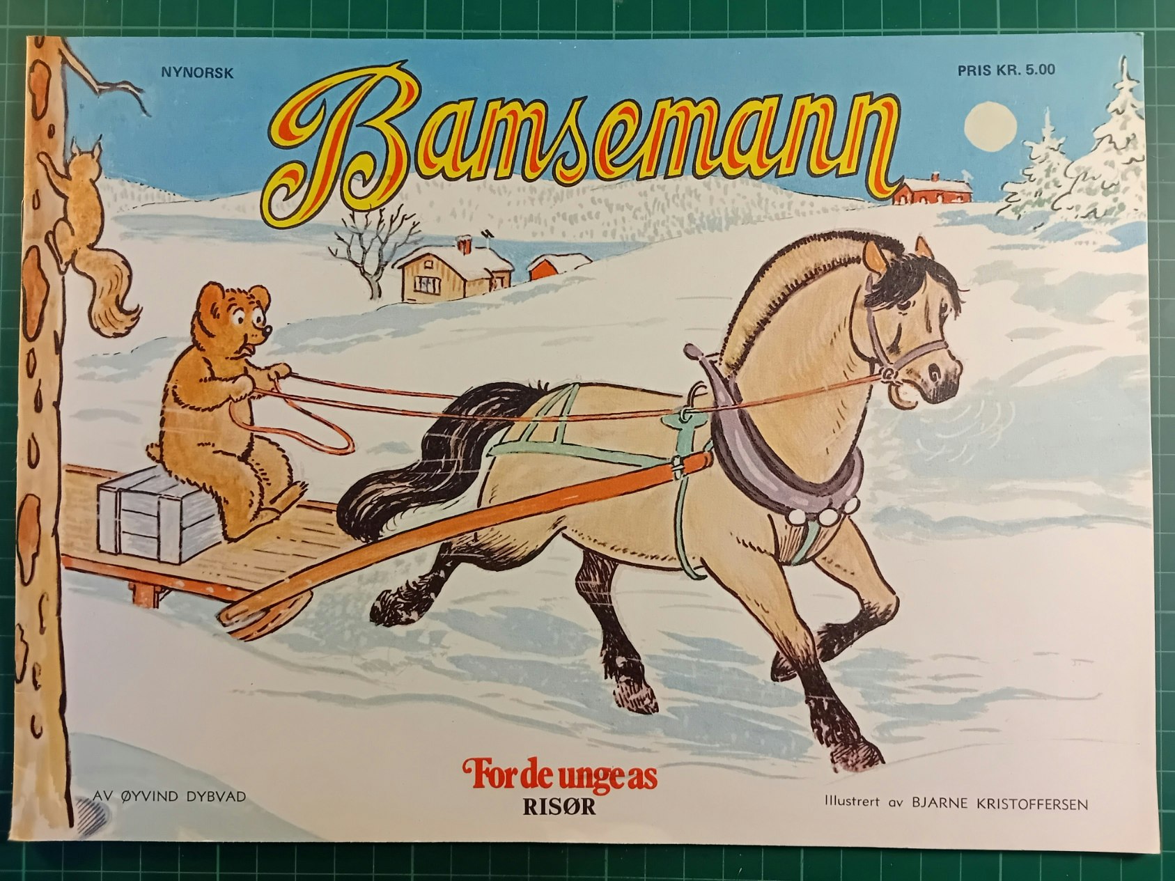 Bamsemann Julen 1976 Nynorsk utgave