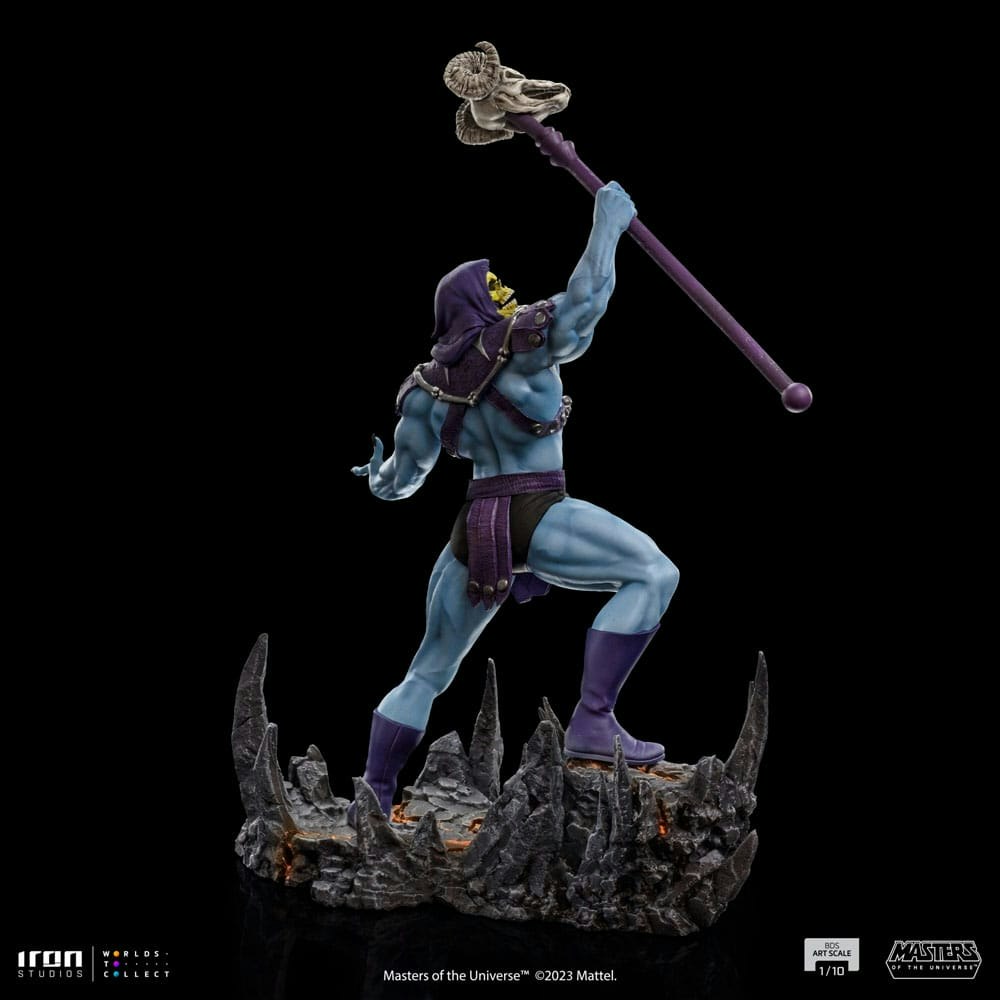 Motu: Art Scale Statue 1/10 Skeletor 28 vm (Totalpris 3195,-)