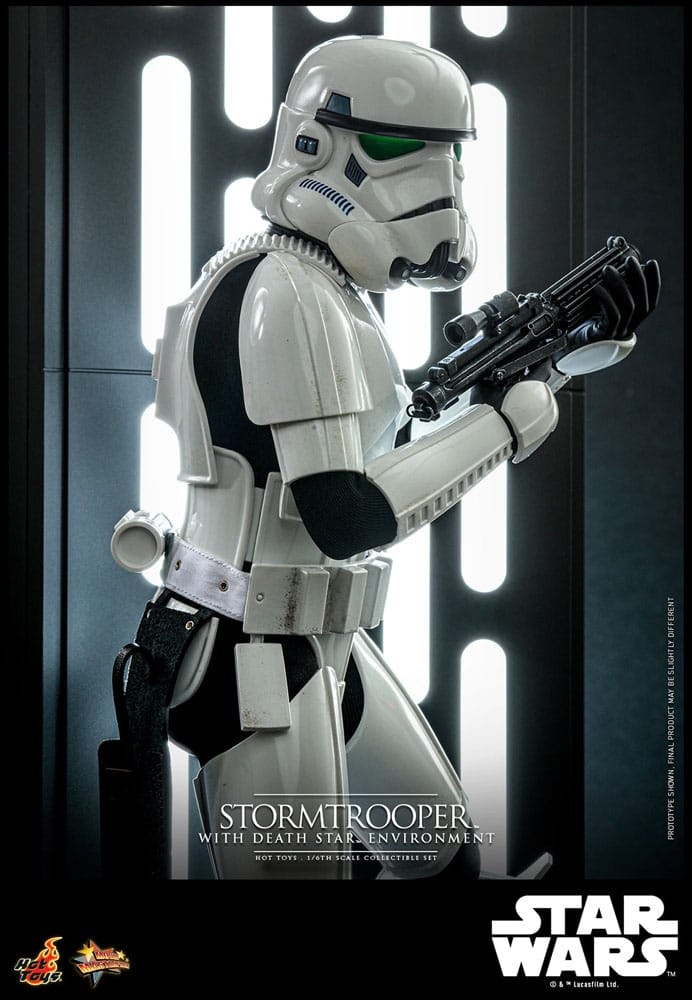 Hot Toys Star Wars Movie Masterpiece 1/6 Stormtrooper with Death Star Environment 30 cm (Totalpris 4.195,-)