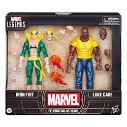 Marvel 85th Anniversary Marvel Legends 2-Pack Iron Fist & Luke Cage 15 cm (Totalpris 749,-)