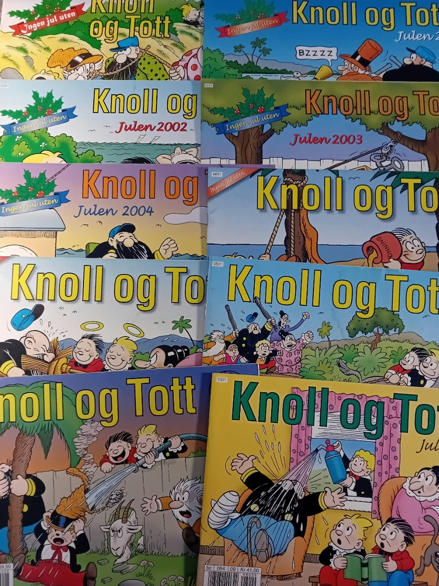 Knoll og Tott 2000-2009 (10 stykk) lesepakke