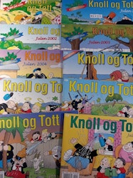 Knoll og Tott 2000-2009 (10 stykk) lesepakke