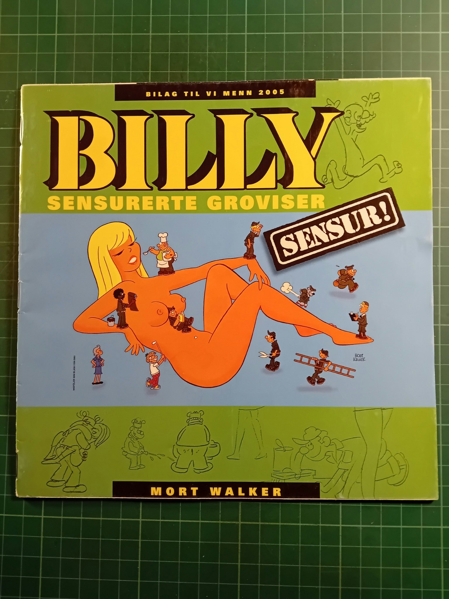 Billy sensurerte groviser (Vi menn bilag)