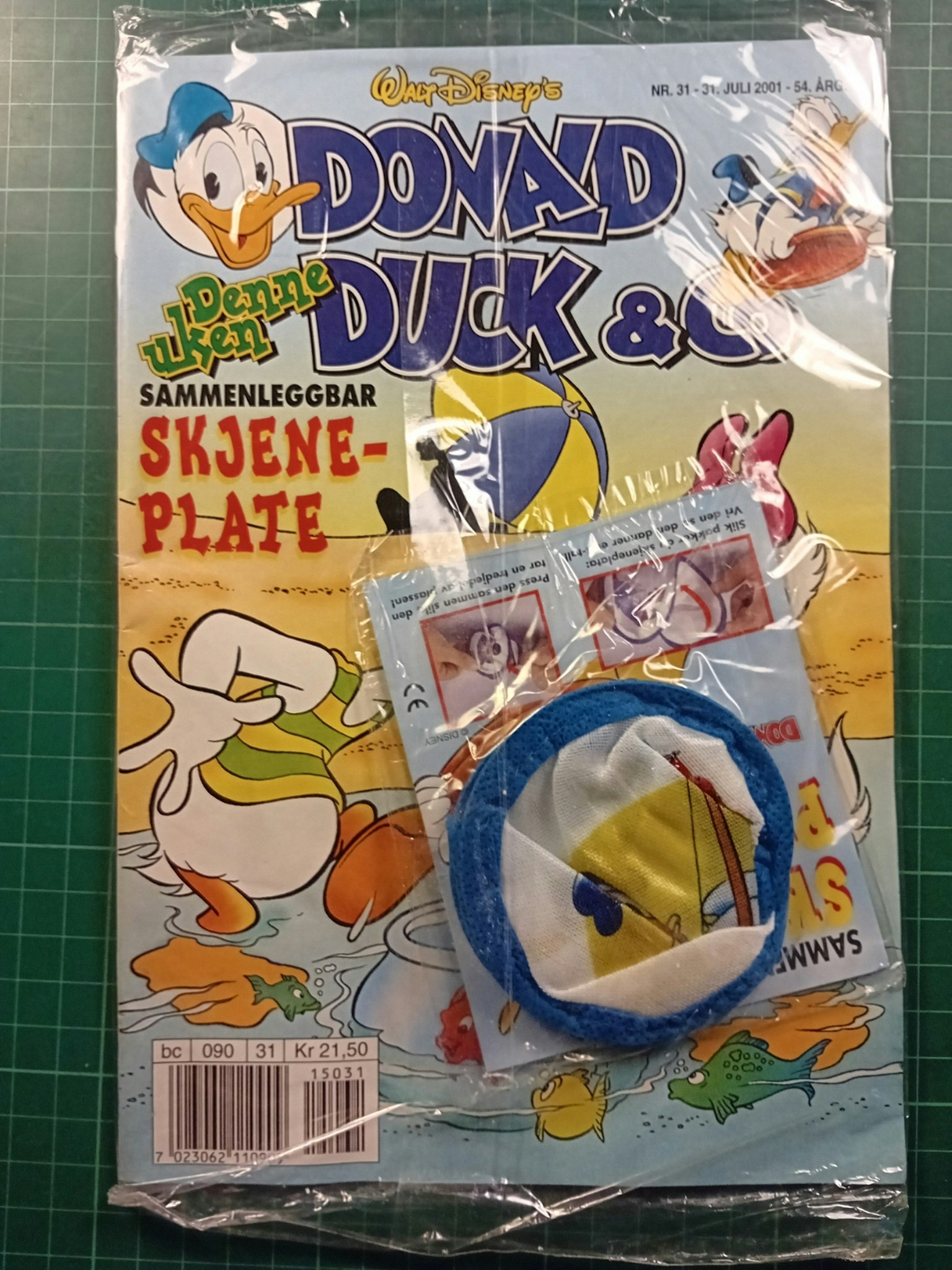 Donald Duck & Co 2001 - 31 Forseglet m/skjeneplate