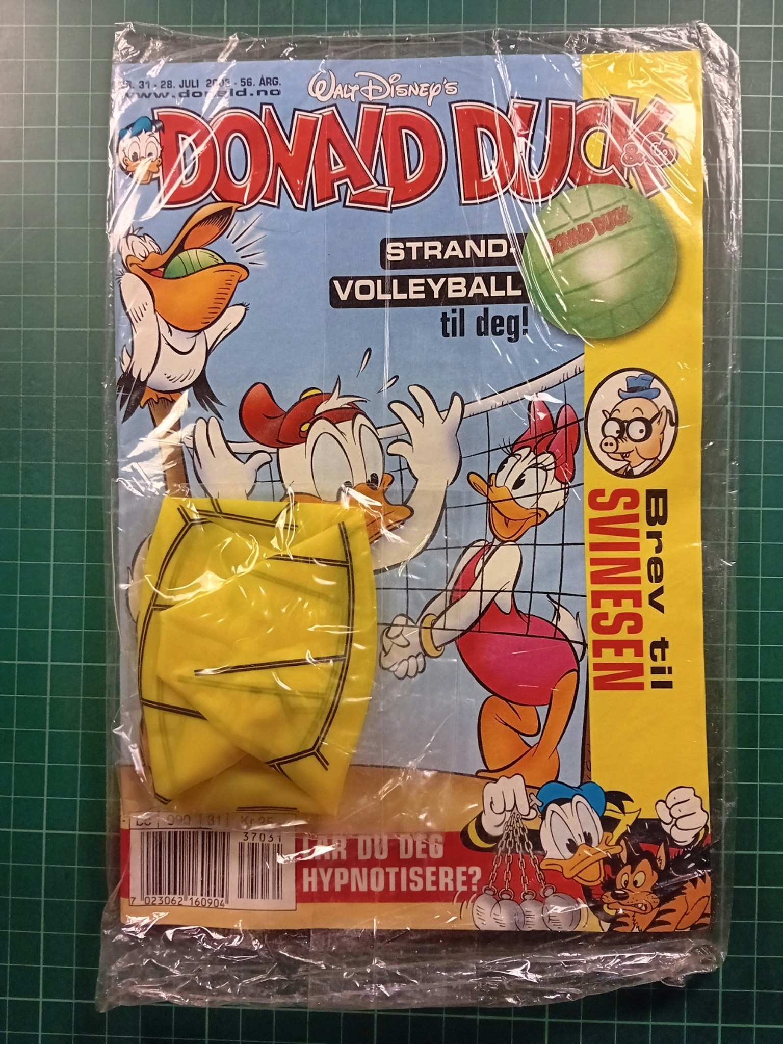 Donald Duck & Co 2003 - 31 Forseglet m/strand volleyball