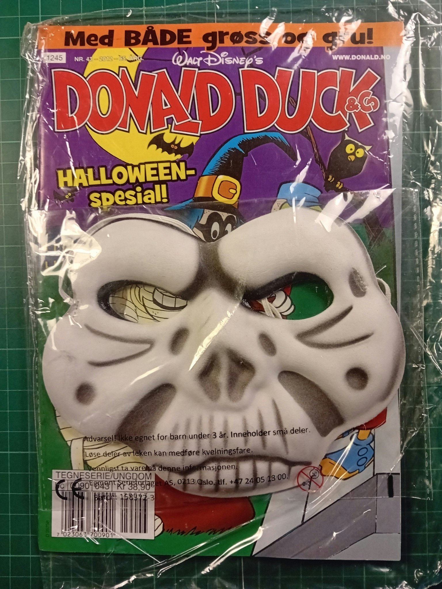 Donald Duck & Co 2012 - 43 Forseglet m/maske
