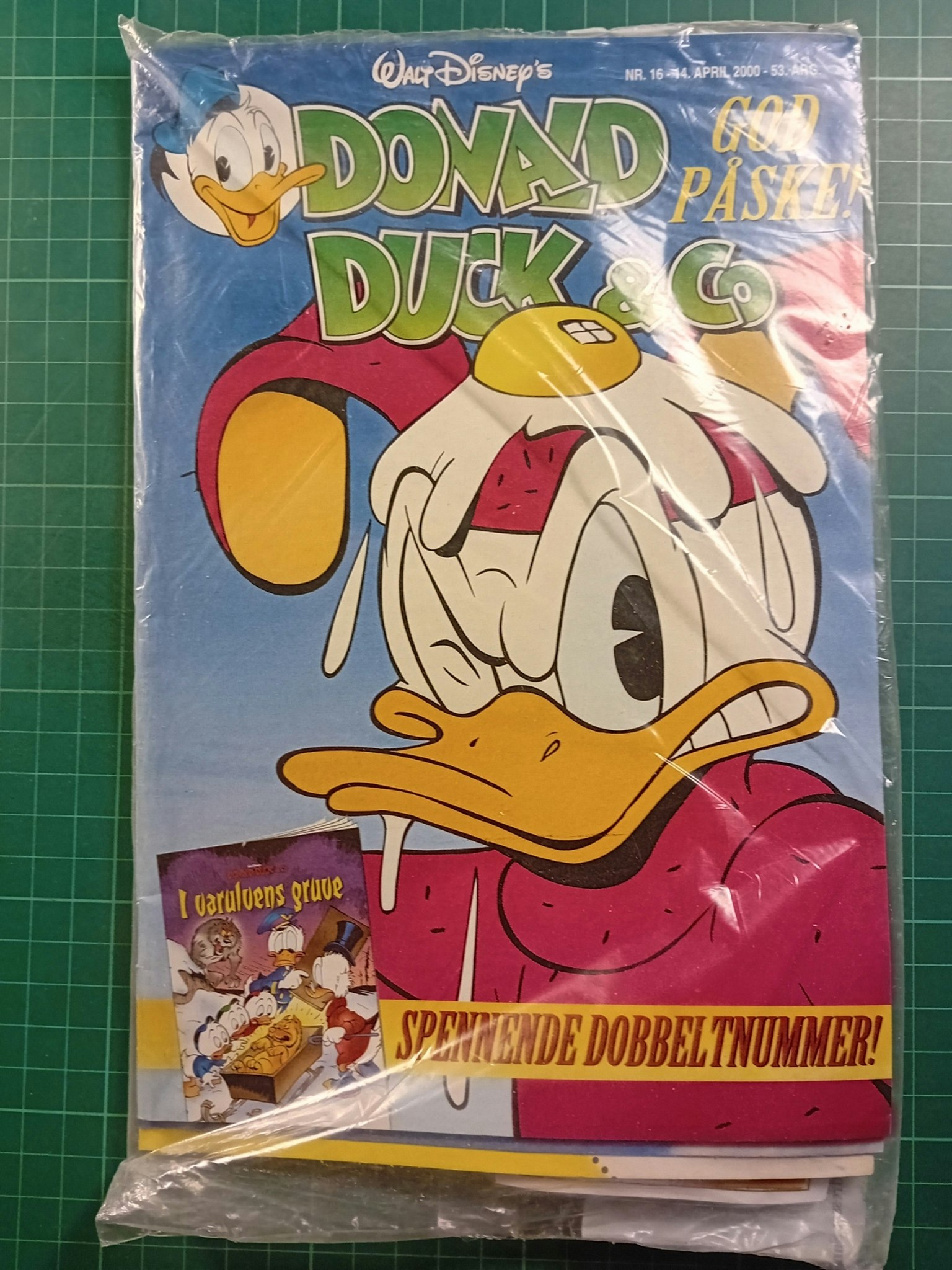 Donald Duck & Co 2000 - 16 Forseglet m/Yatzy og "i varulvens gruve" bilag