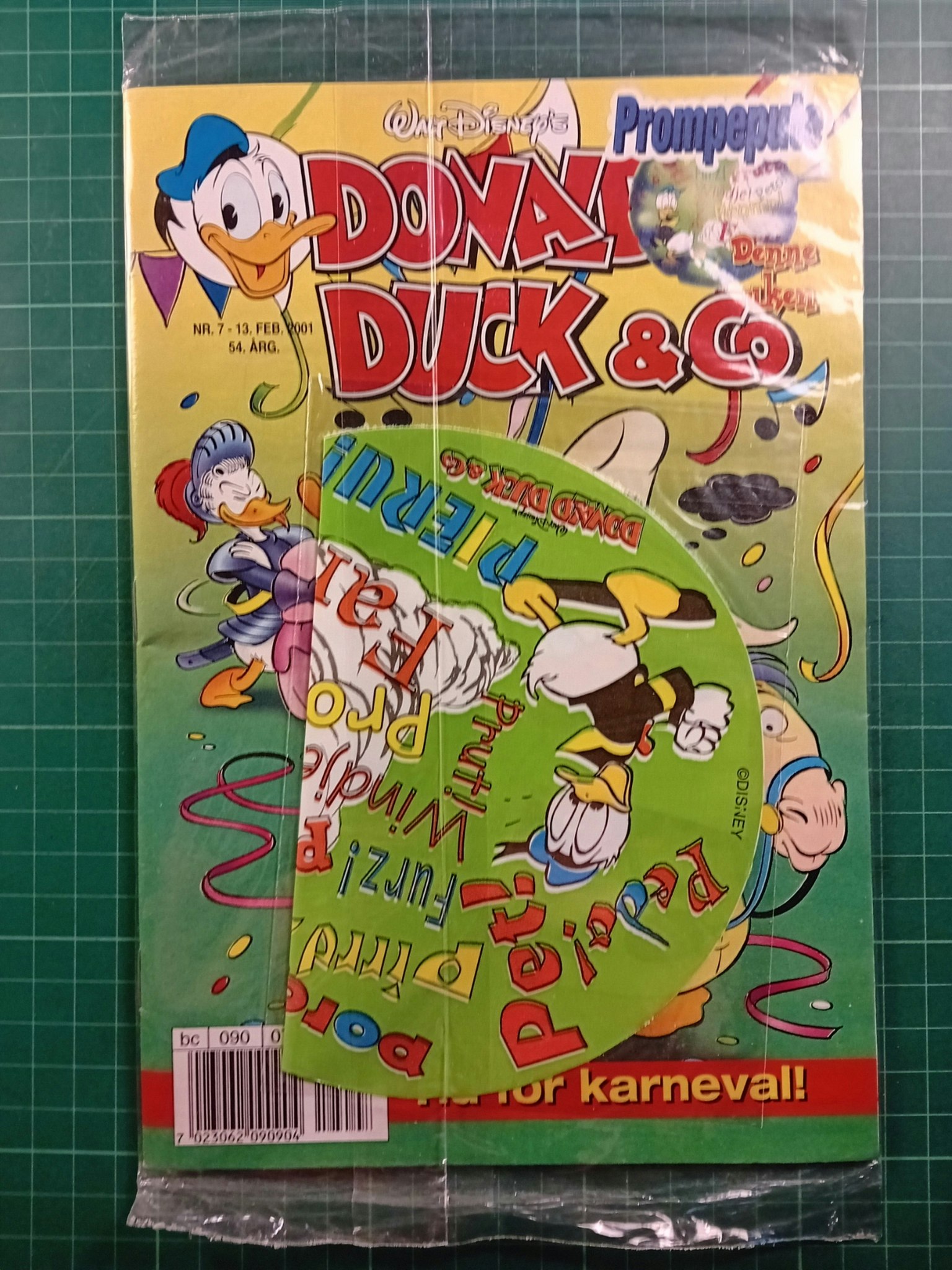 Donald Duck & Co 2001 - 07 Forseglet m/prompepute