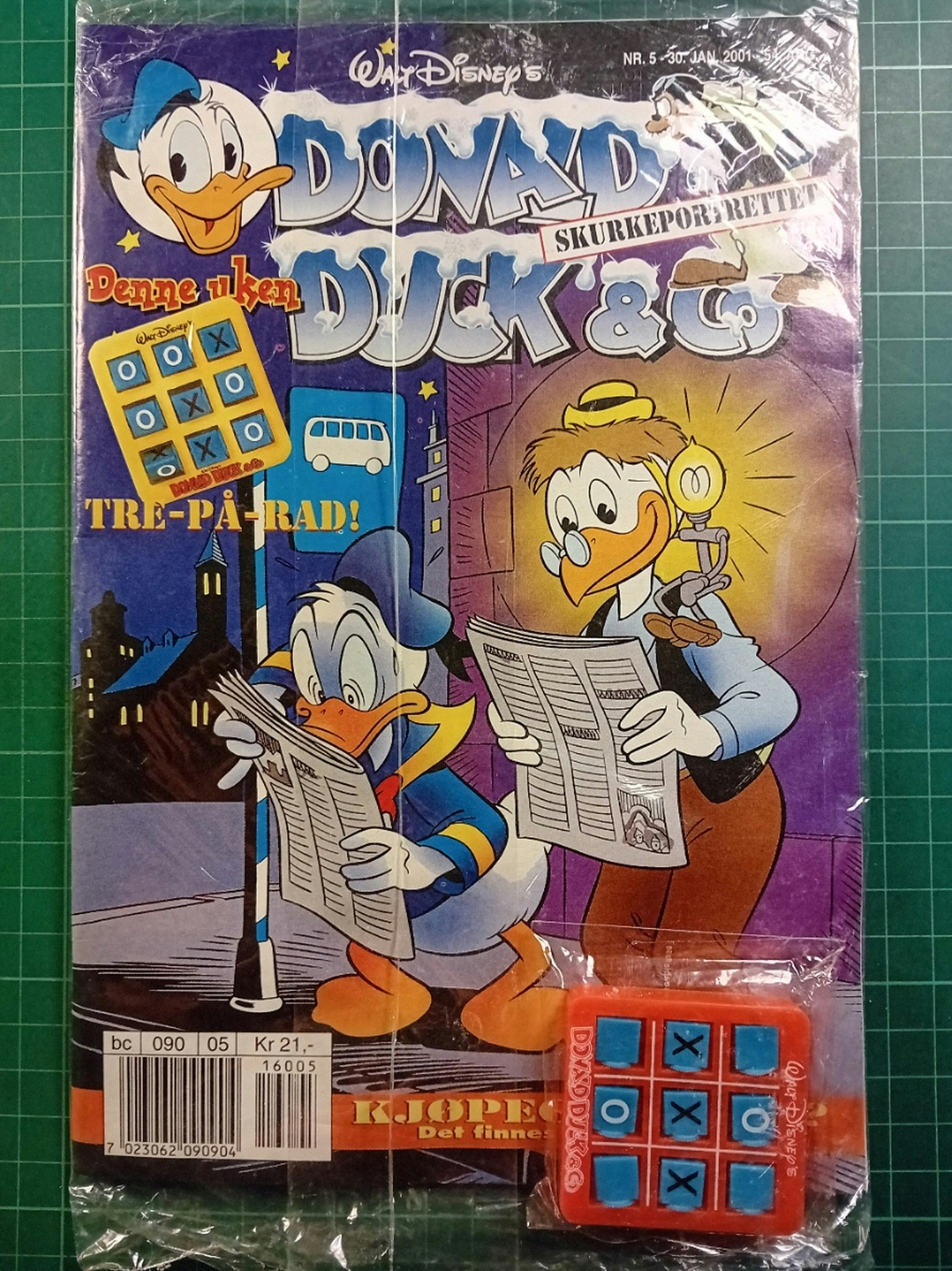 Donald Duck & Co 2001 - 30 Forseglet m/tre-på-rad spill