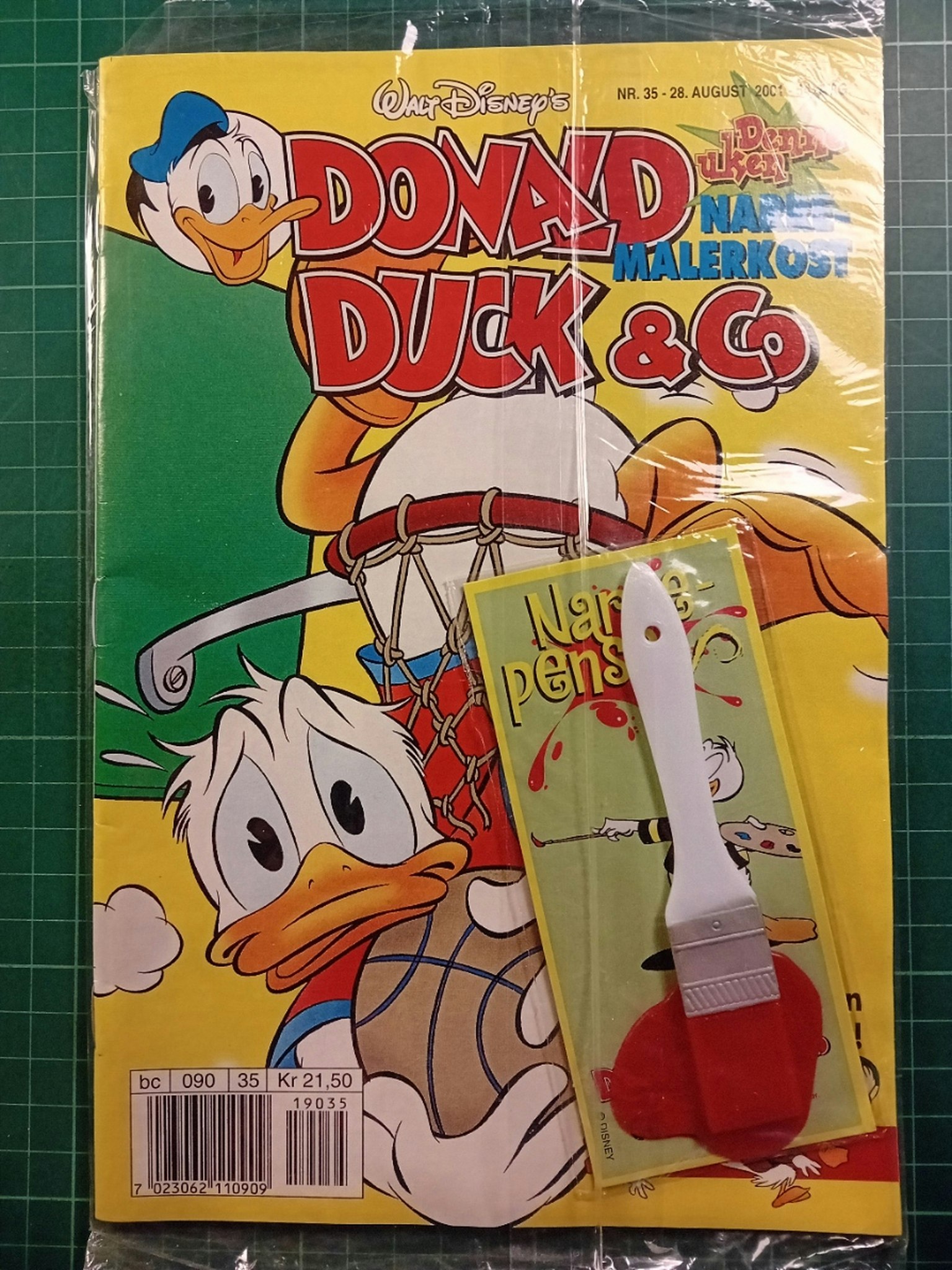 Donald Duck & Co 2001 - 35 Forseglet m/Narrepensel