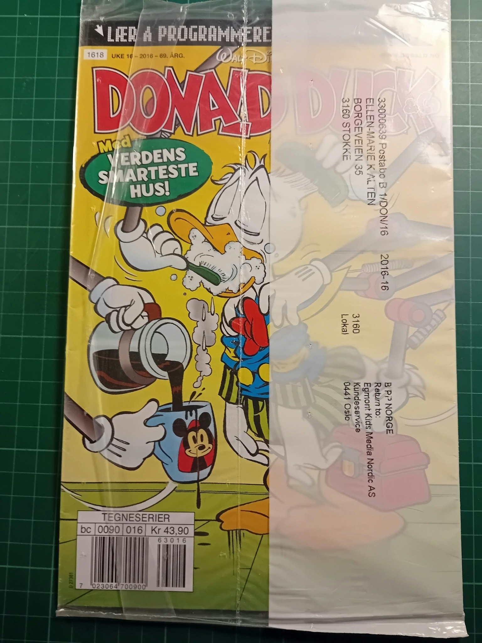 Donald Duck & Co 2016 - 16 Forseglet