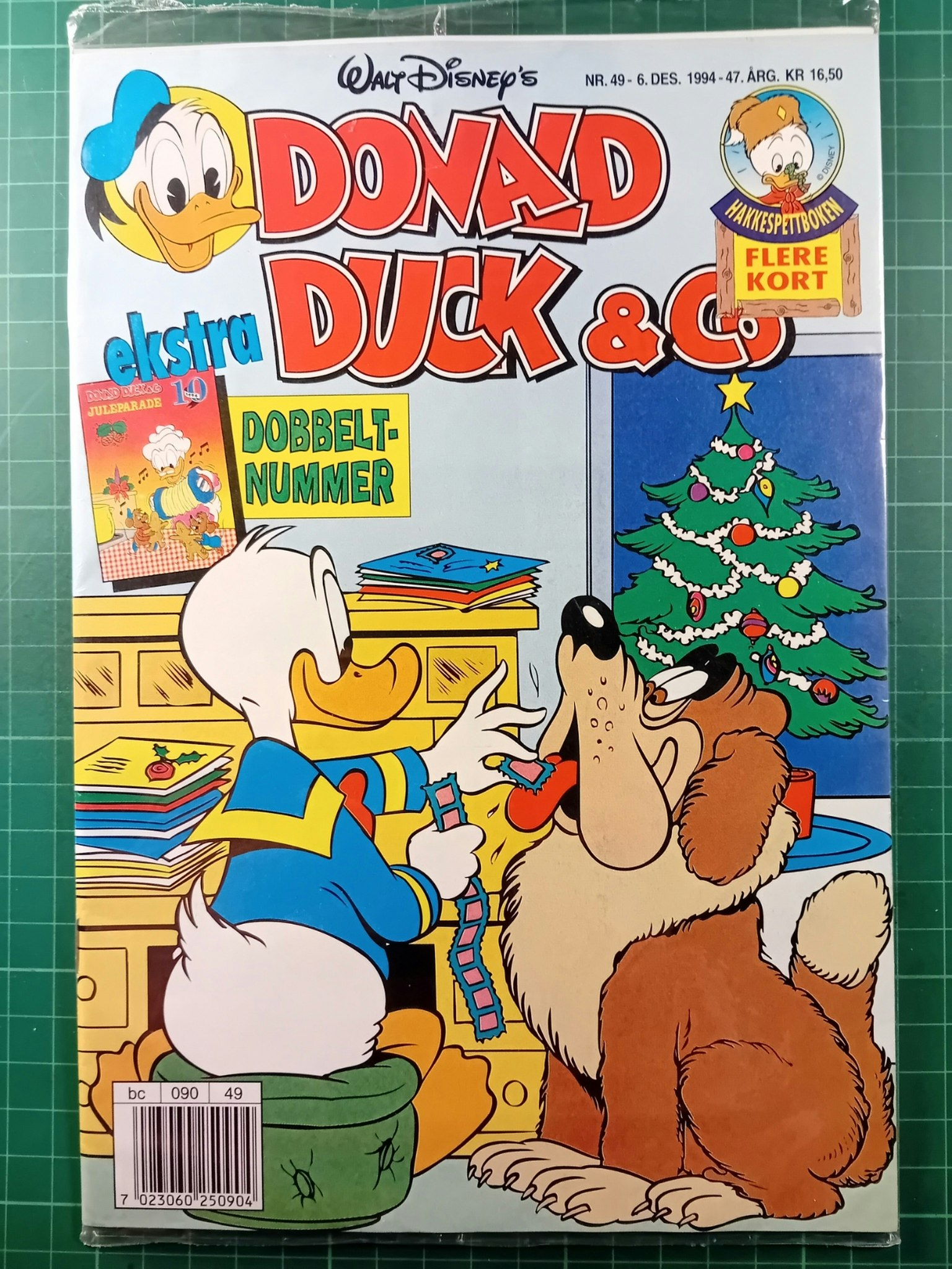 Donald Duck & Co 1994 - 49 Forseglet m/bilag juleparade