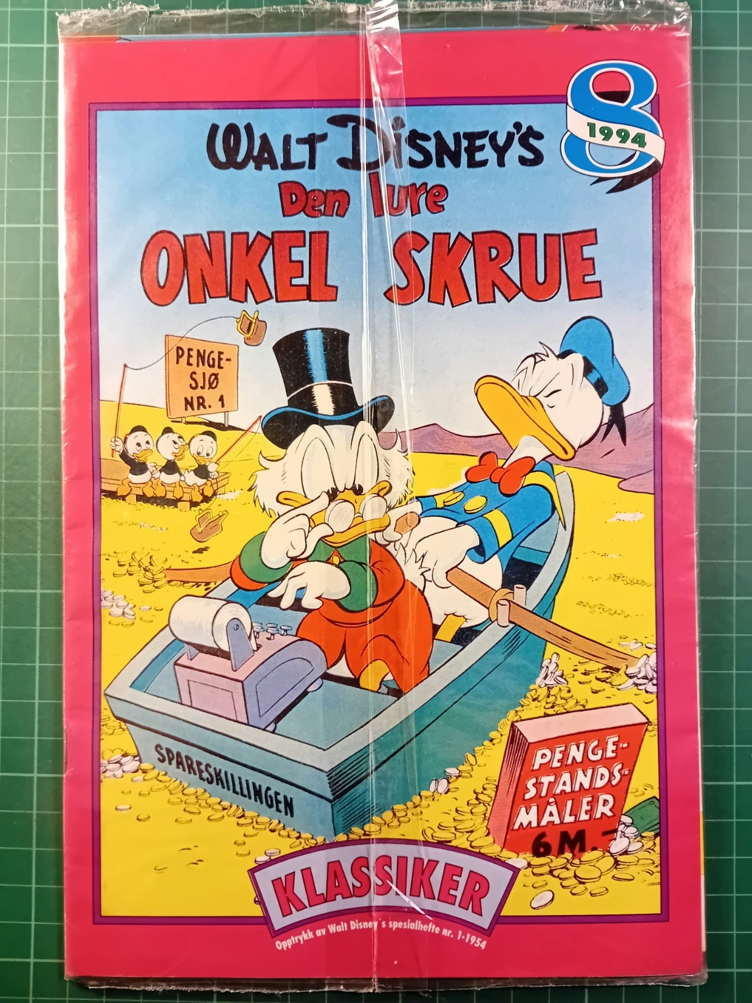 Donald Duck & Co 1994 - 39 Forseglet m/bilag onkel Skrue
