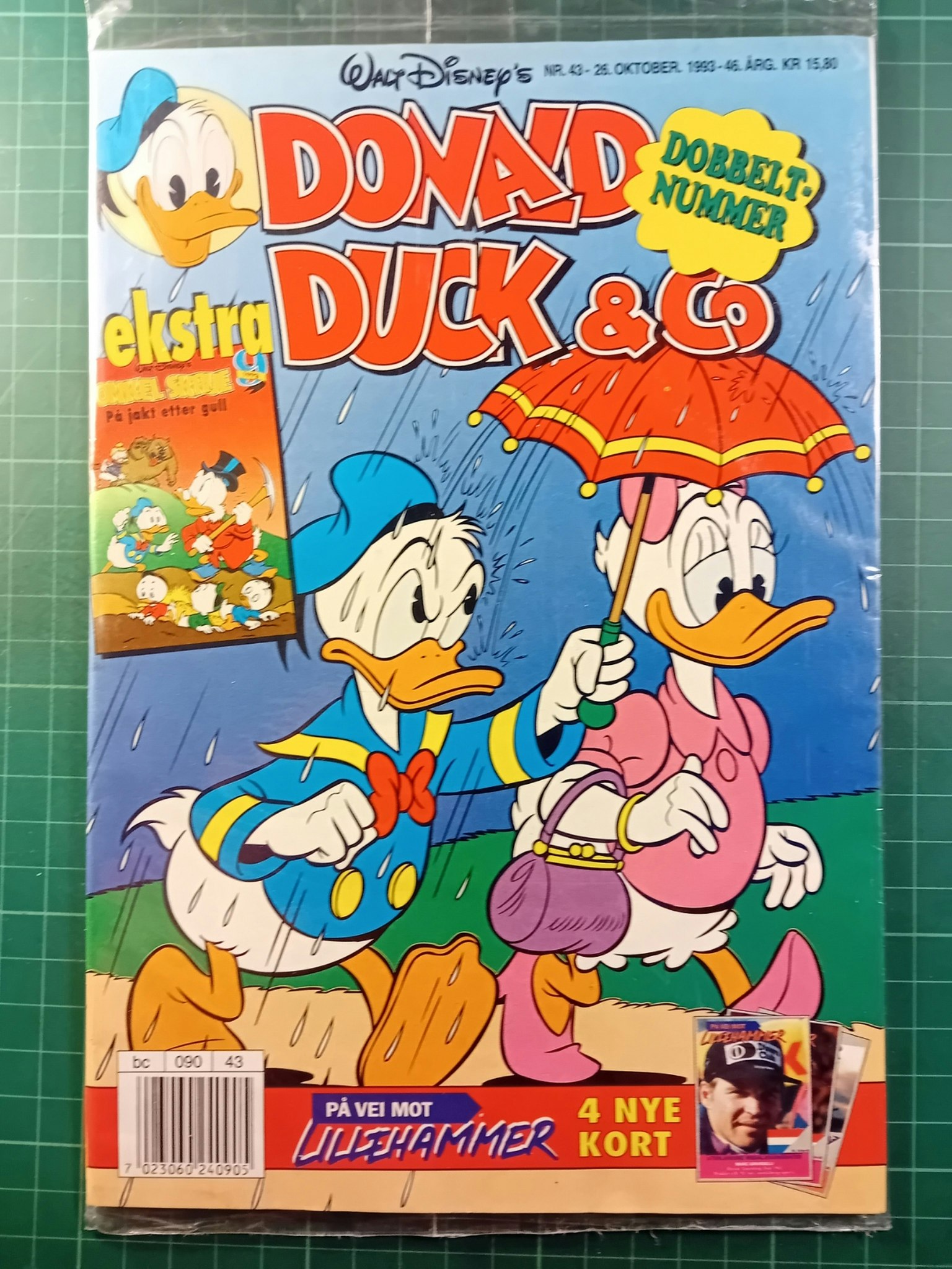 Donald Duck & Co 1994 - 43 Forseglet m/bilag Onkel Skrue