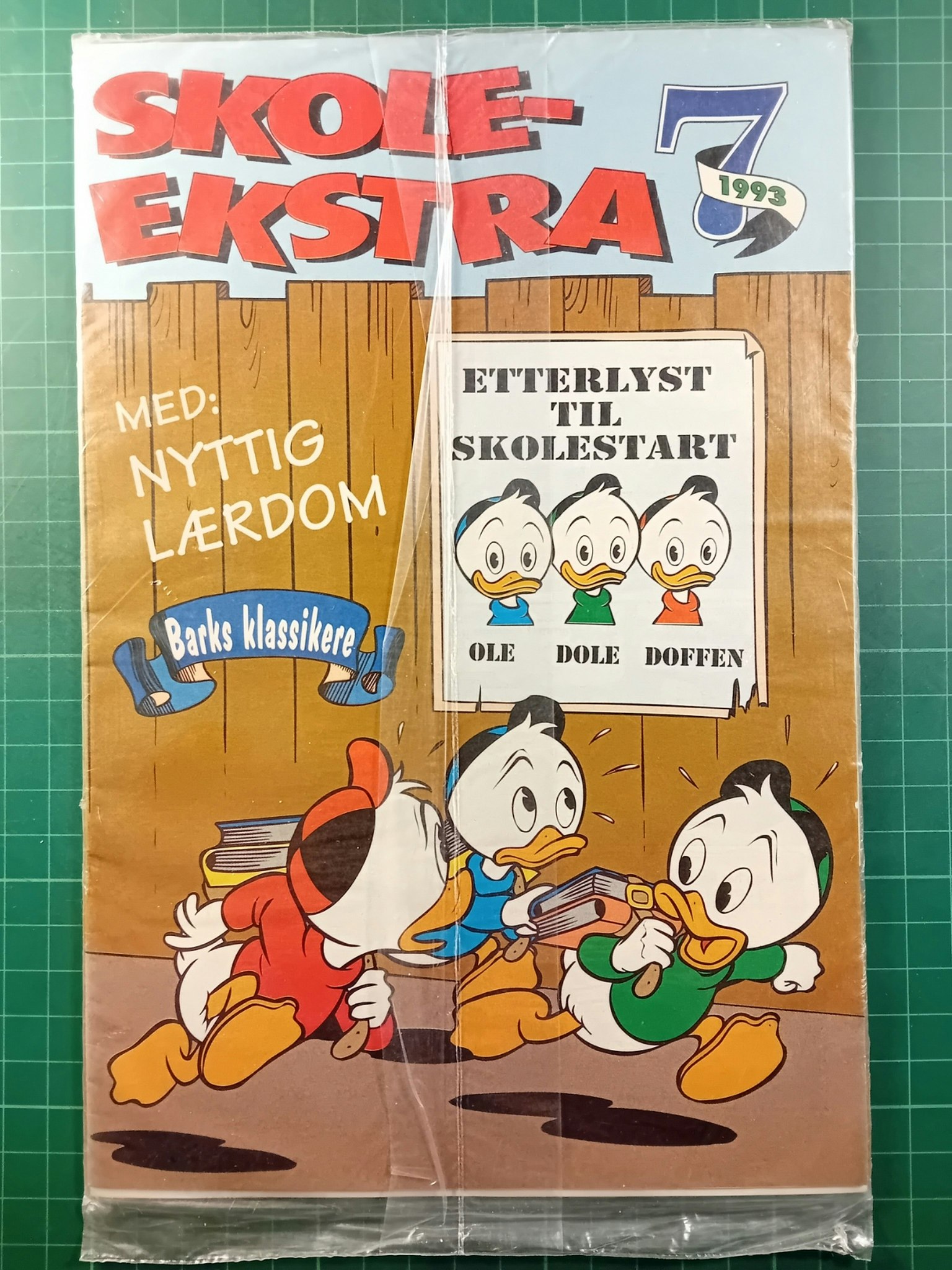 Donald Duck & Co 1993 - 35 Forseglet m/bilag Skole-ekstra