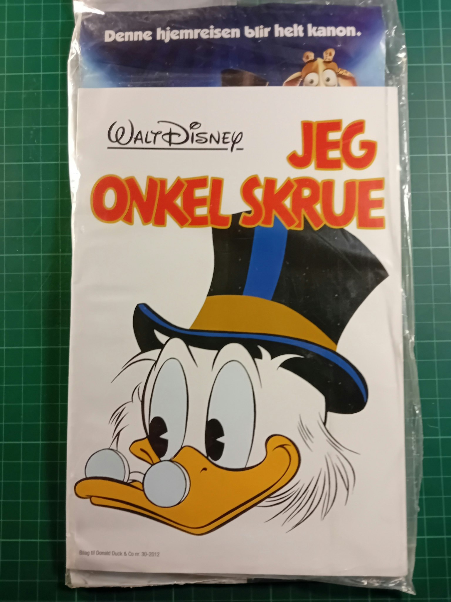 Donald Duck & Co 2012 - 30 Forseglet m/bilag Jeg Onkel Skrue