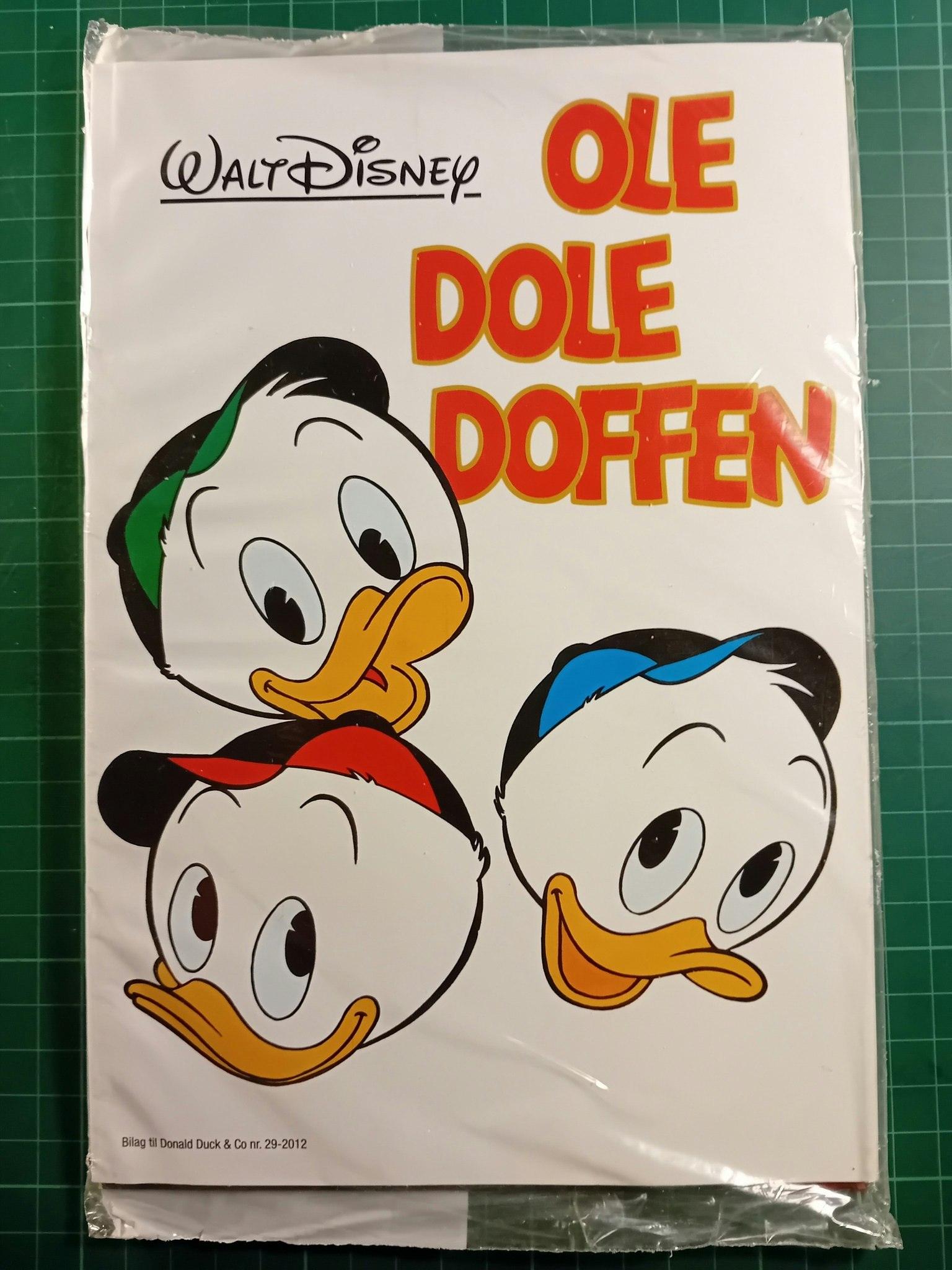 Donald Duck & Co 2012 - 29 Forseglet m/bilag Jeg Ole, Dole, Doffen