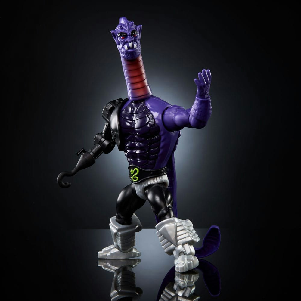 Motu Origins Snake Men: Terroar (Noe kantskade på bakplate)