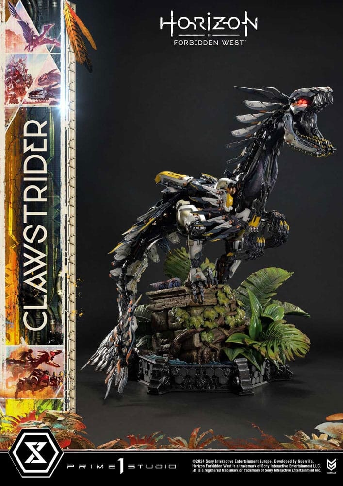 Horizon Forbidden West Ultimate Premium Masterline Series Statue 1/4 Clawstrider 68 cm (Totalpris 22.500,-)